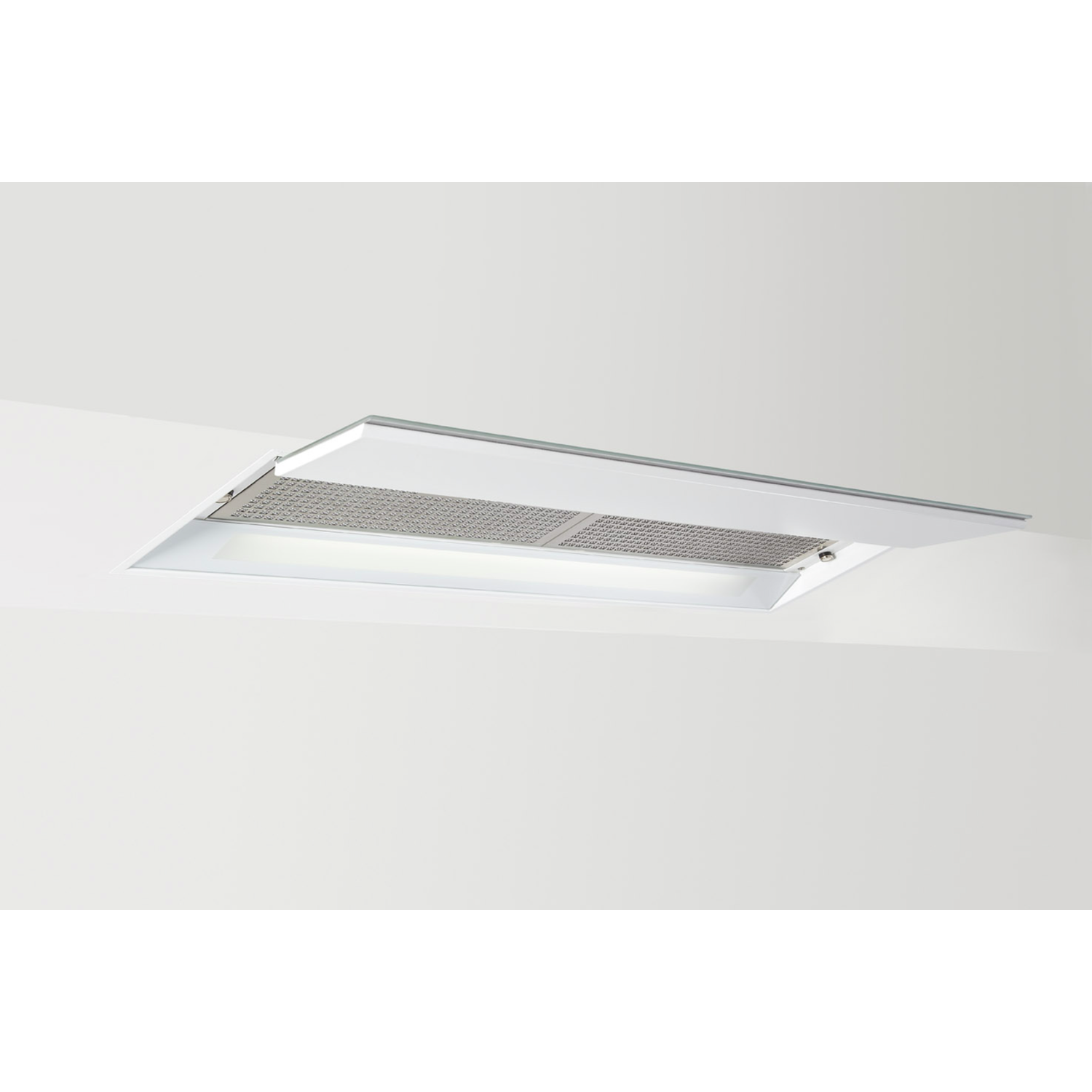 Novy Fusion 60 cm blanc hotte téléscopique 
