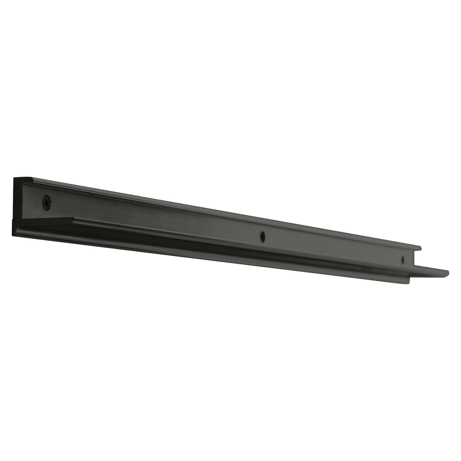 Plankdrager alu zwart l.600mm 18-20mm