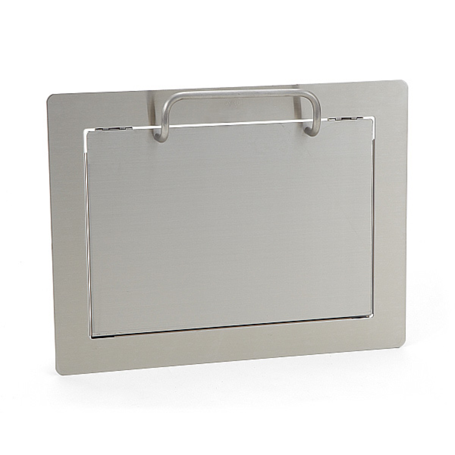 Couvercle + poignée guide déchêts inox 310x220mm 