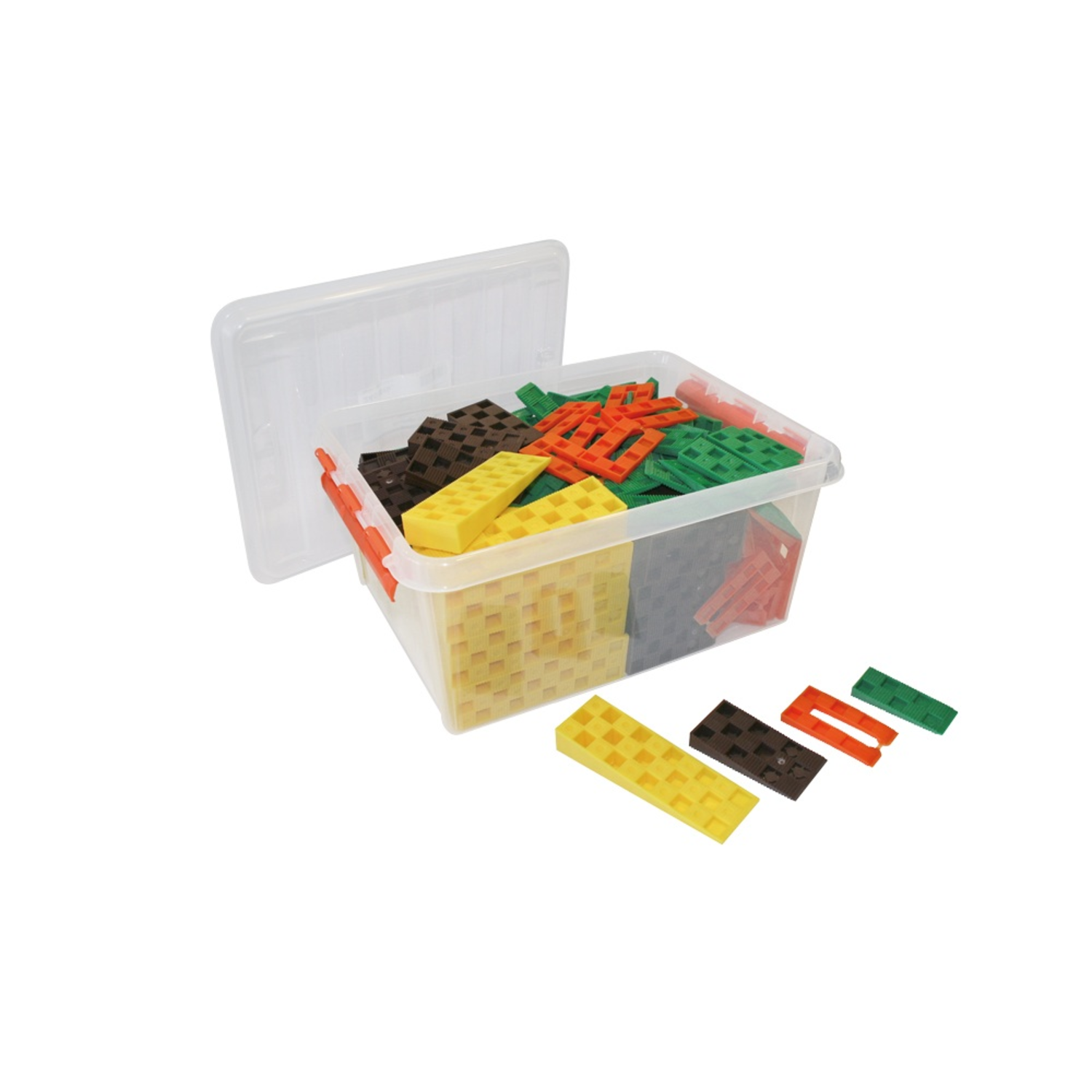 Cales biseautees "mixed box" - 245 pieces  