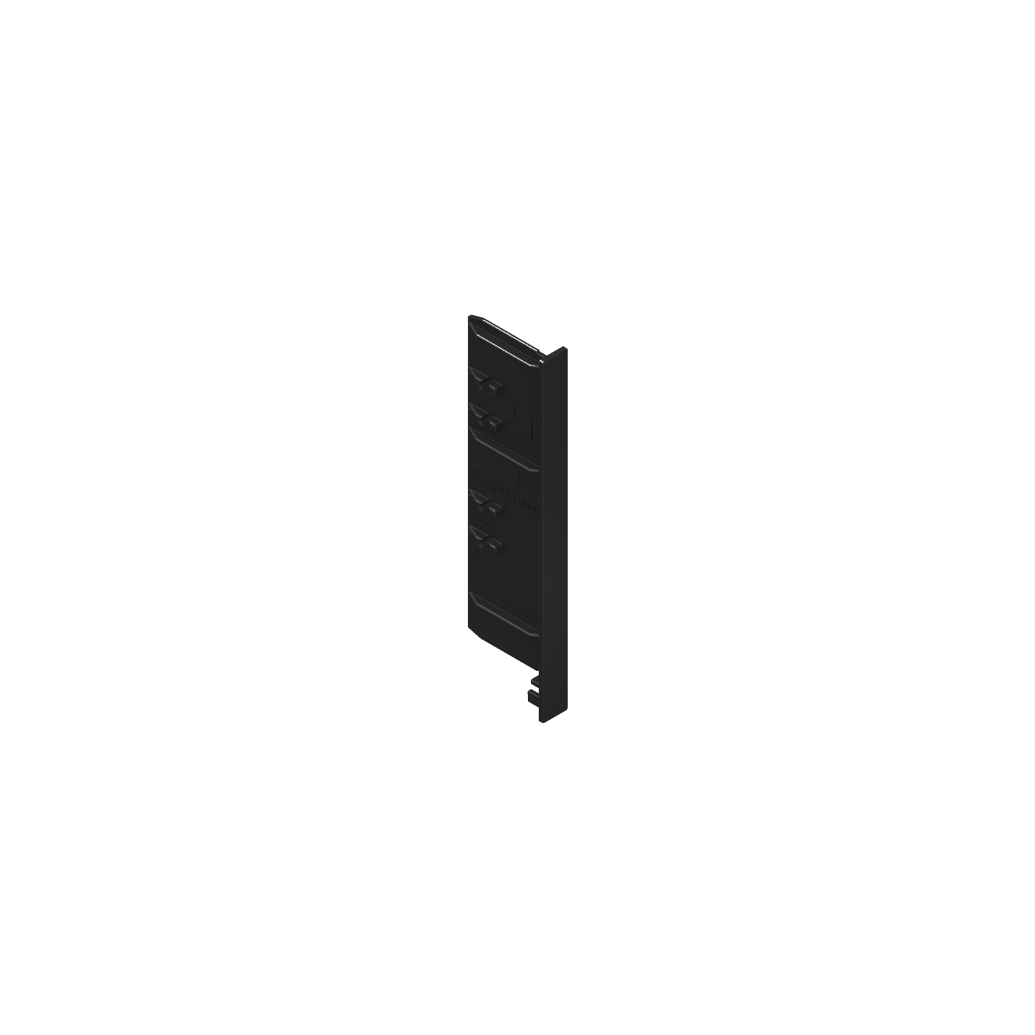 Nova Pro cache pour front tiroir intérieur noir H90