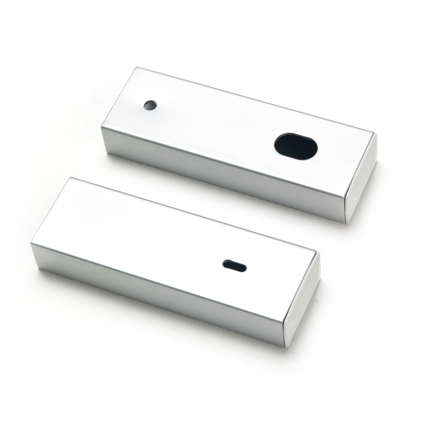 2 eindstukken vr 9001/9006 l:180mm rvs look