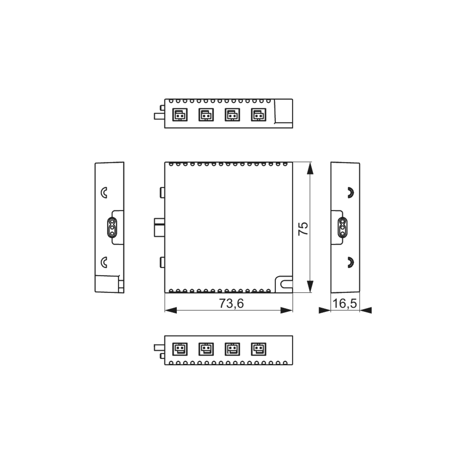 Mec Driver Module distributeur (8) 12V 