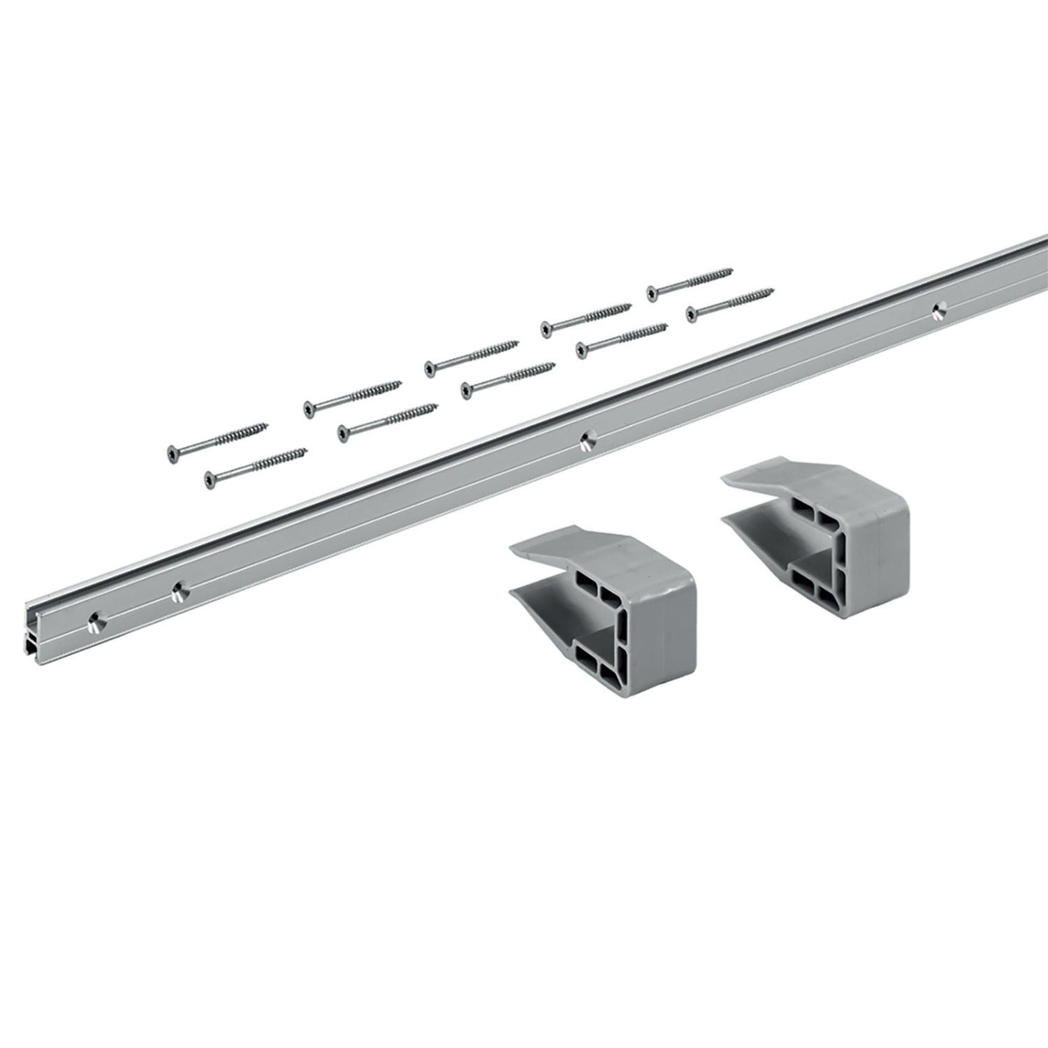 SlideLine M Kits de profilés : 1 profilé, Hauteur de profilé mm 18 mm, Longueur 4000 mm