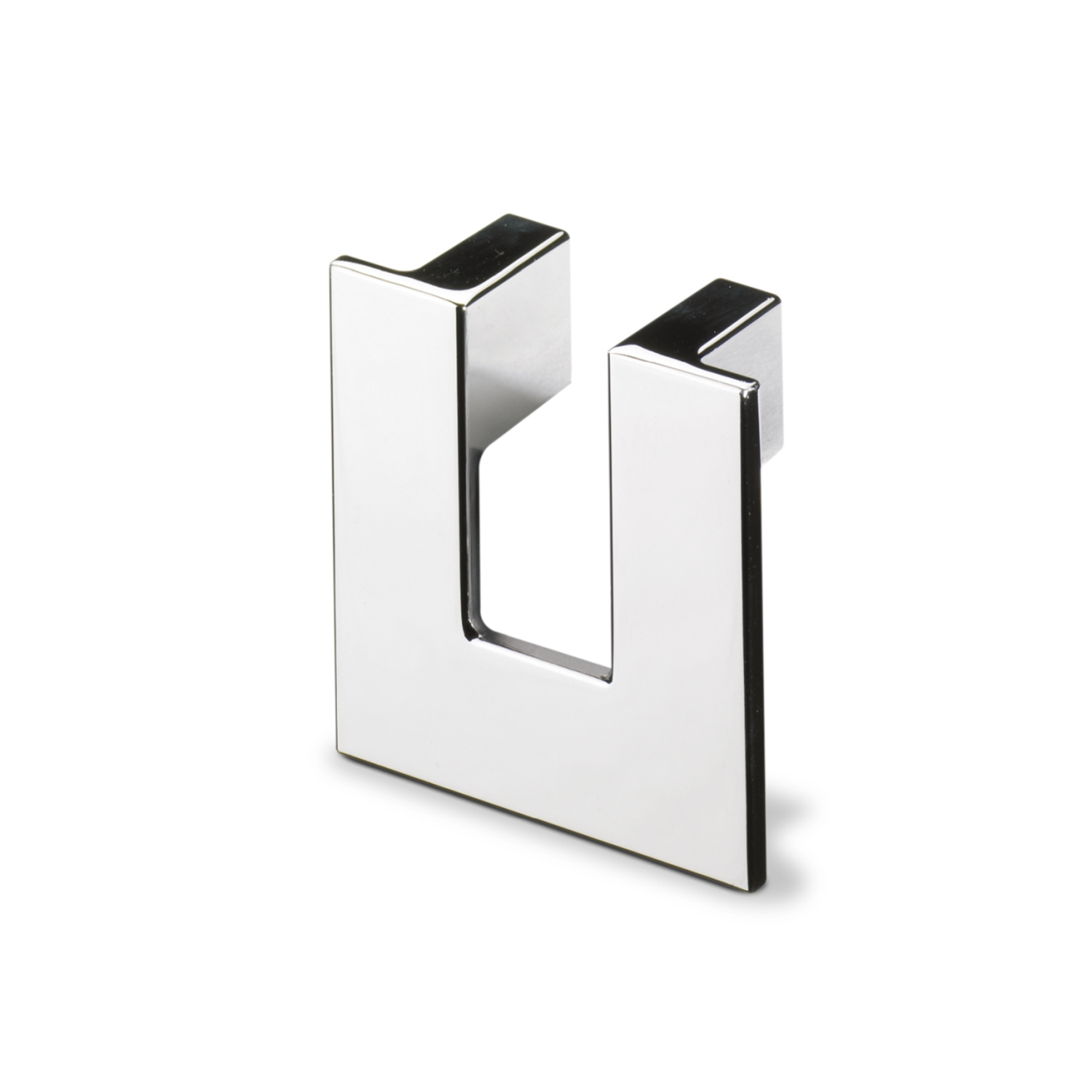 Poignée Vigilia, entraxe de perçages 32, L 60 mm, B 60 mm, H 24 mm, chromé brillant
