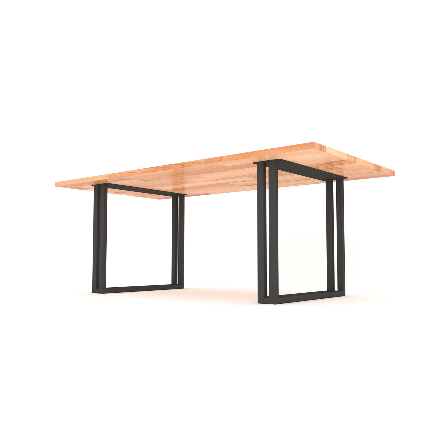 Piètement U Twin 40x110 noir mat