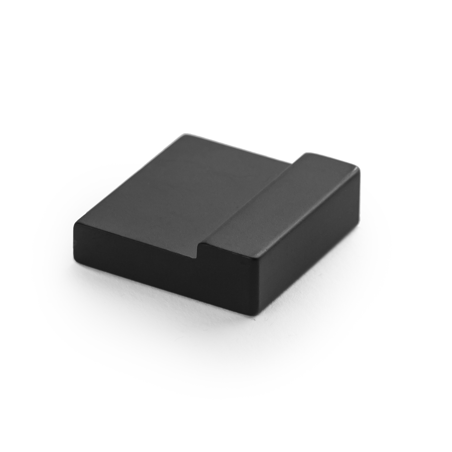 Knop Moka ba16 32x30x10 alu zwart