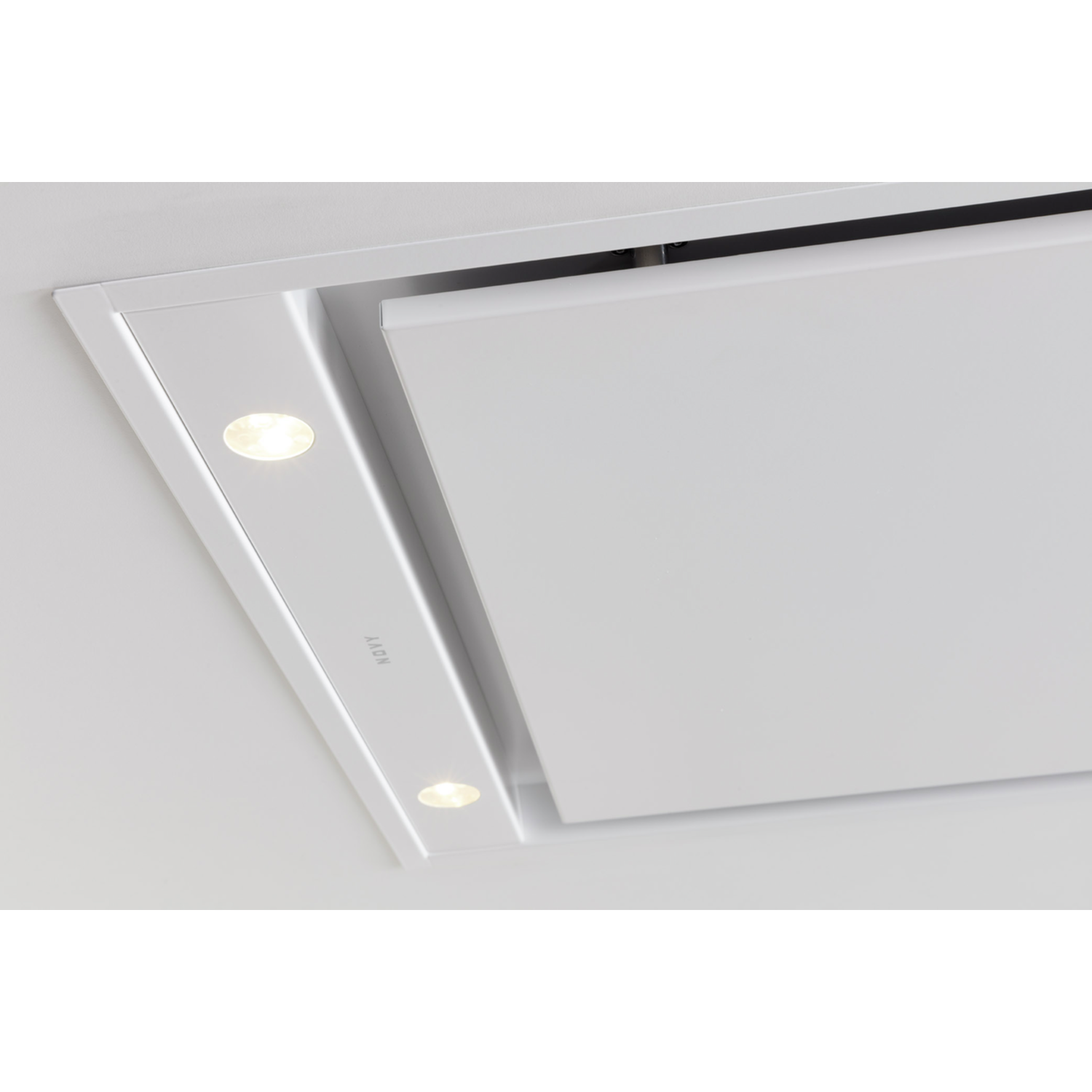 Novy Pureline 120 cm blanc s/s moteur + Led 