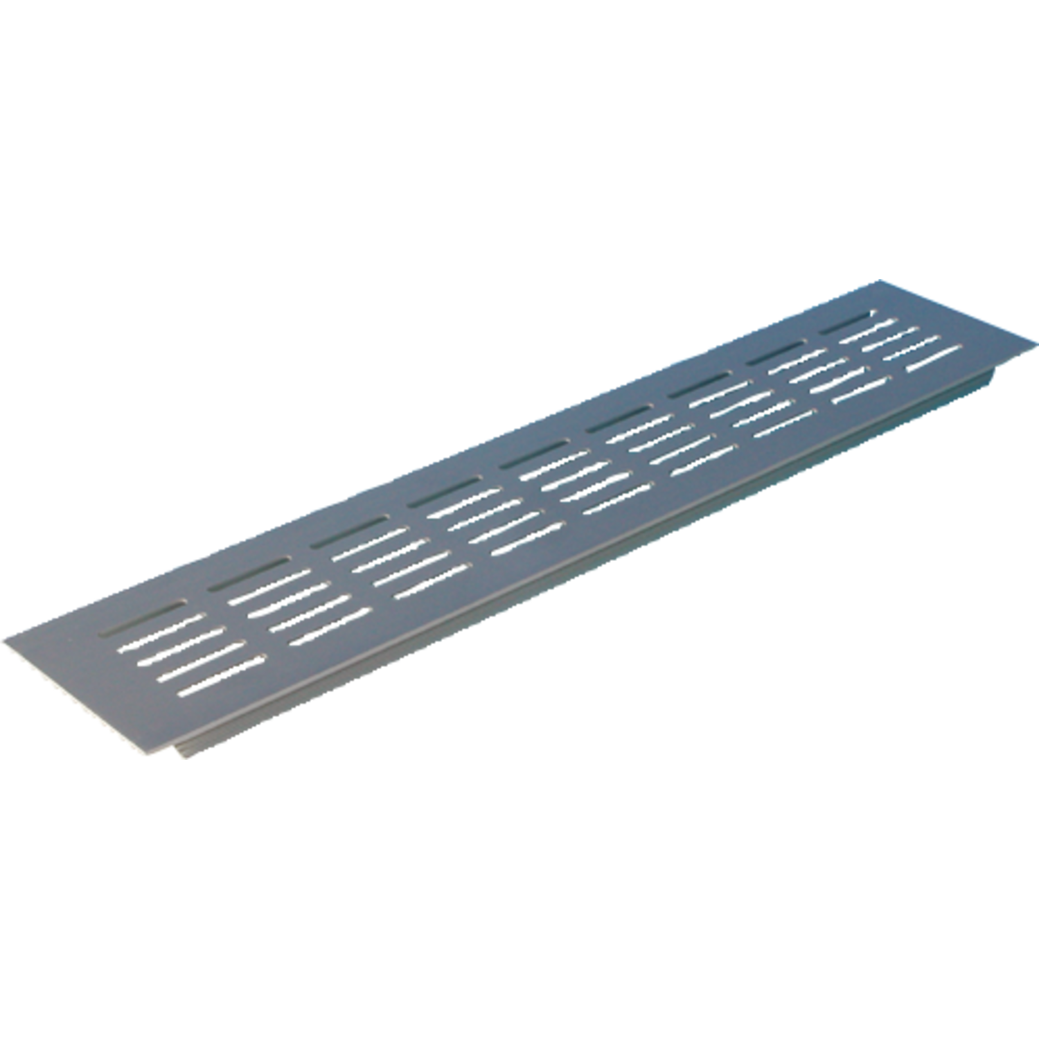 Grille d'aerat. 381-80 inox look 400mm  