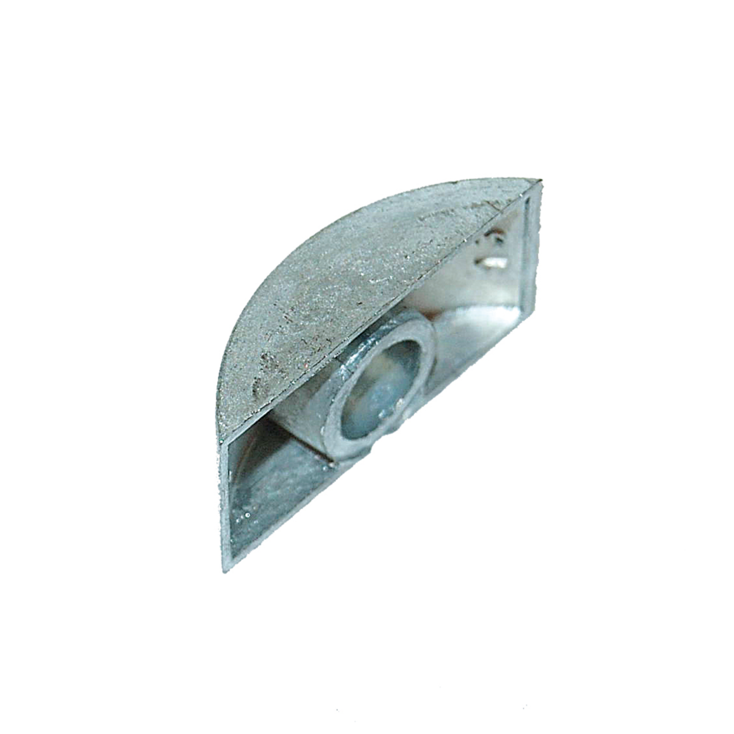 Demi lune en zamak, longueur 38mm