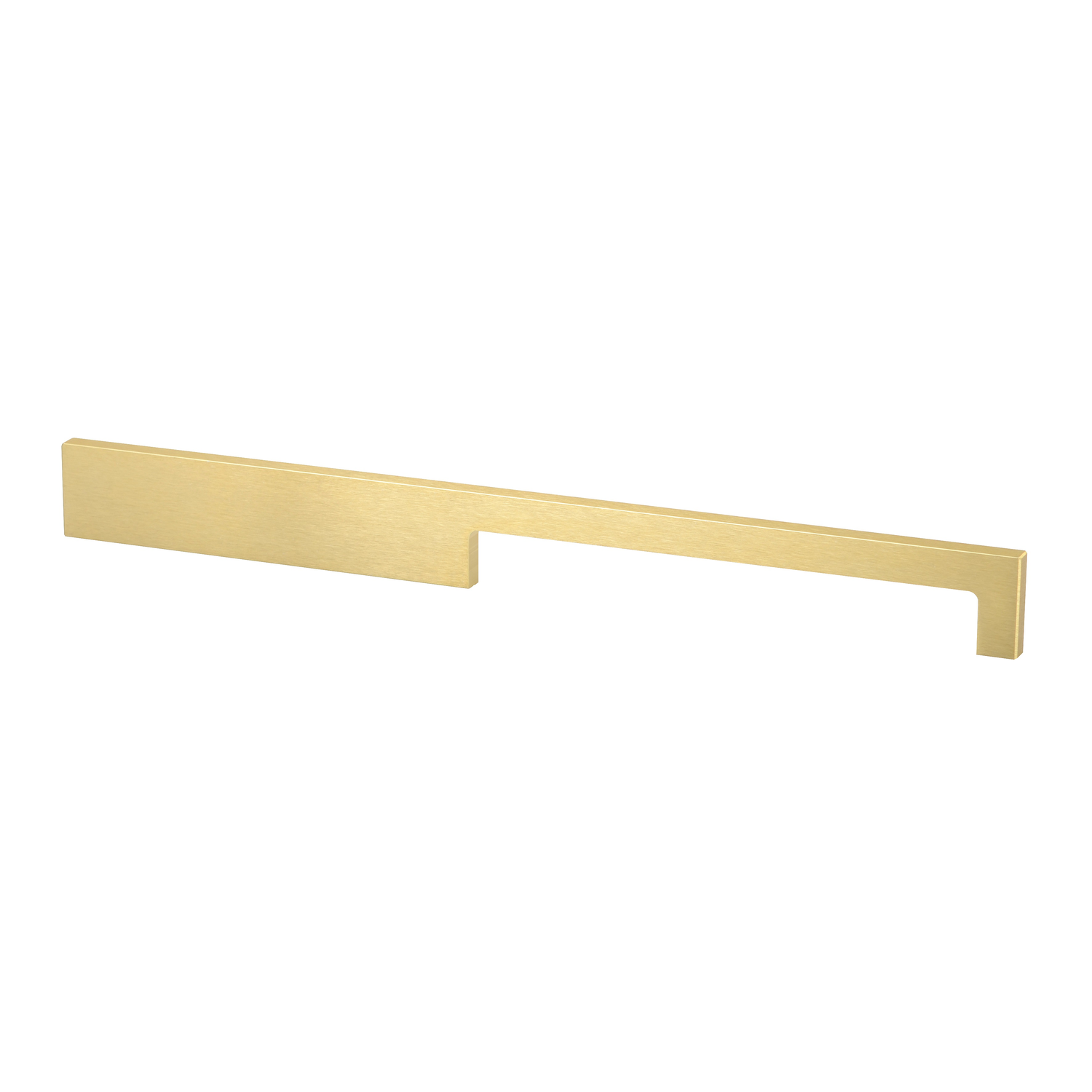 Greep drimo 320mm alu brushed gold asymm