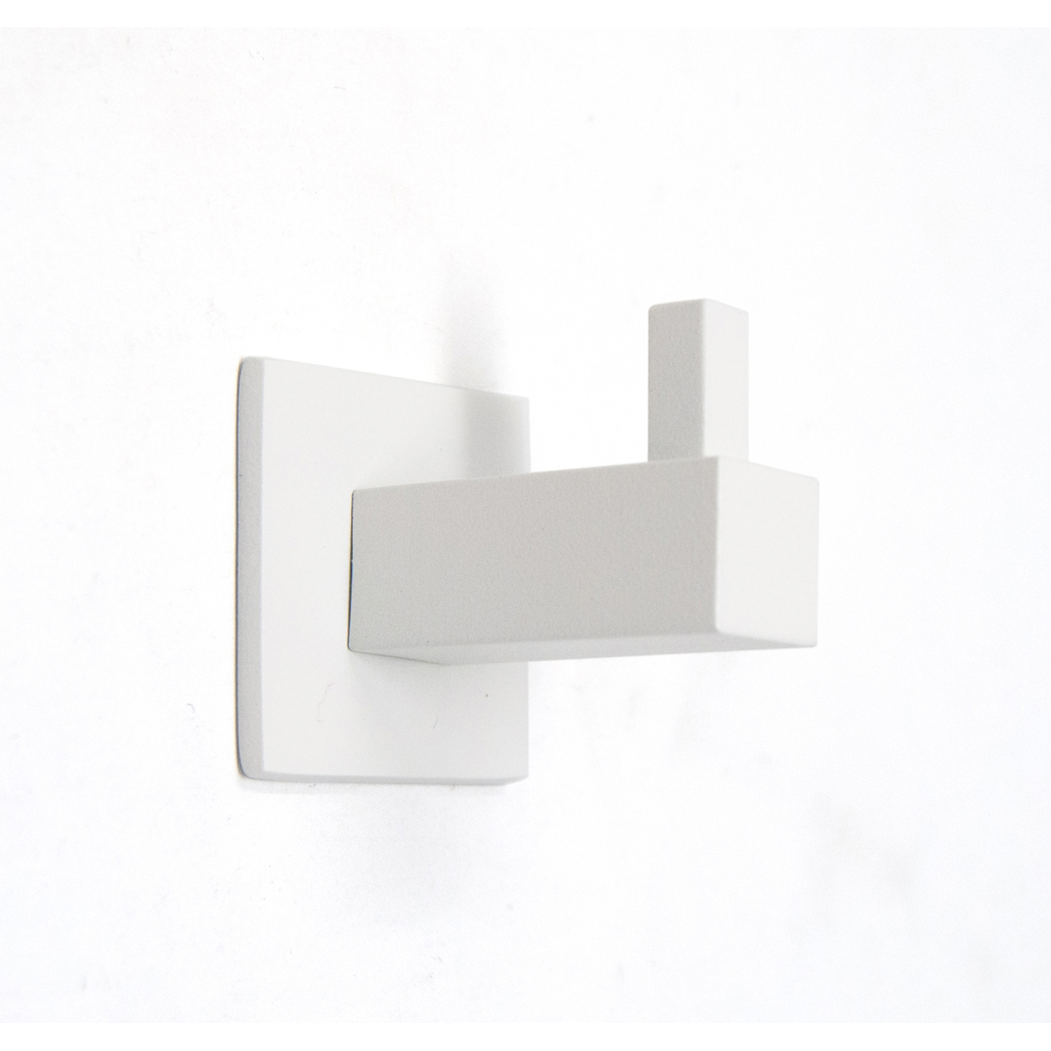 Porte-manteau carré blanc 