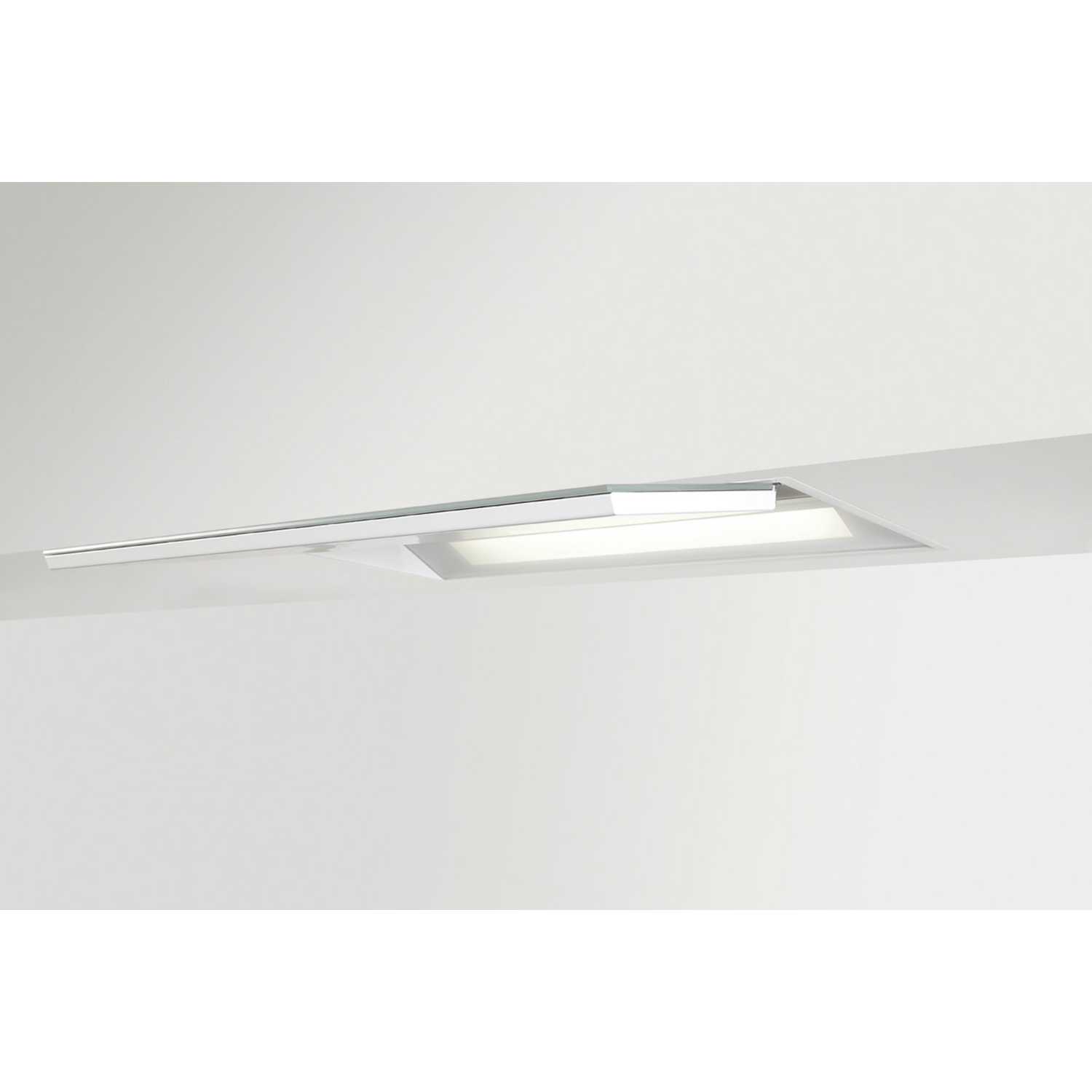 Novy Fusion 60 cm blanc hotte téléscopique 