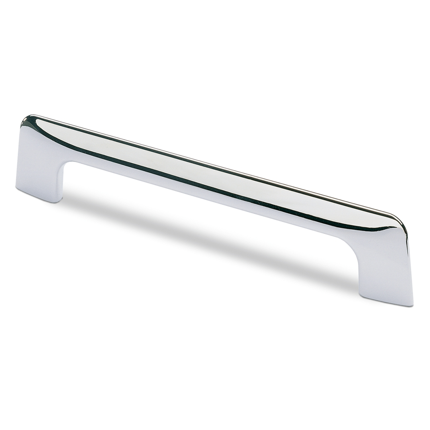 Greep Suasa, boorafstand 160, L 202 mm, B 8 mm, H 38 mm, glans verchroomd