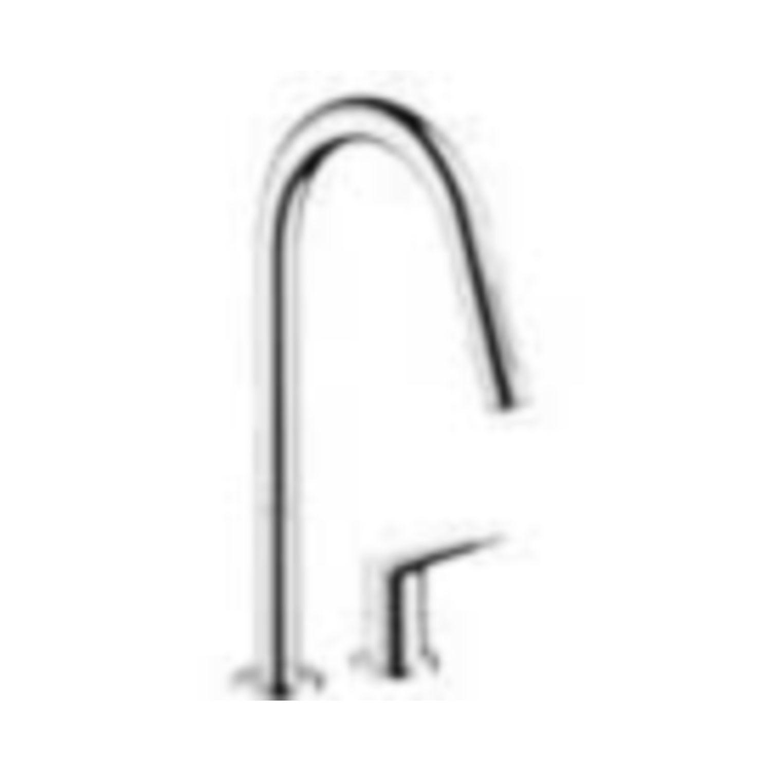 Ax citterio m mitig. 2-trous douch. extract. inox 