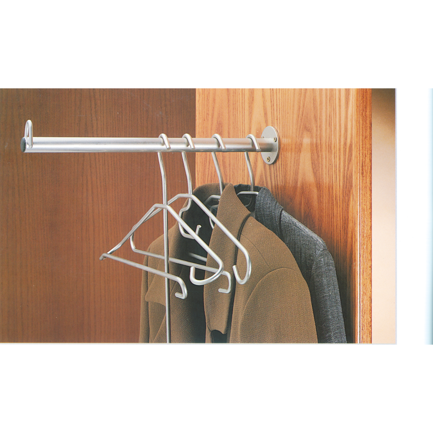 Barre latérale fixe 30cm chrome 