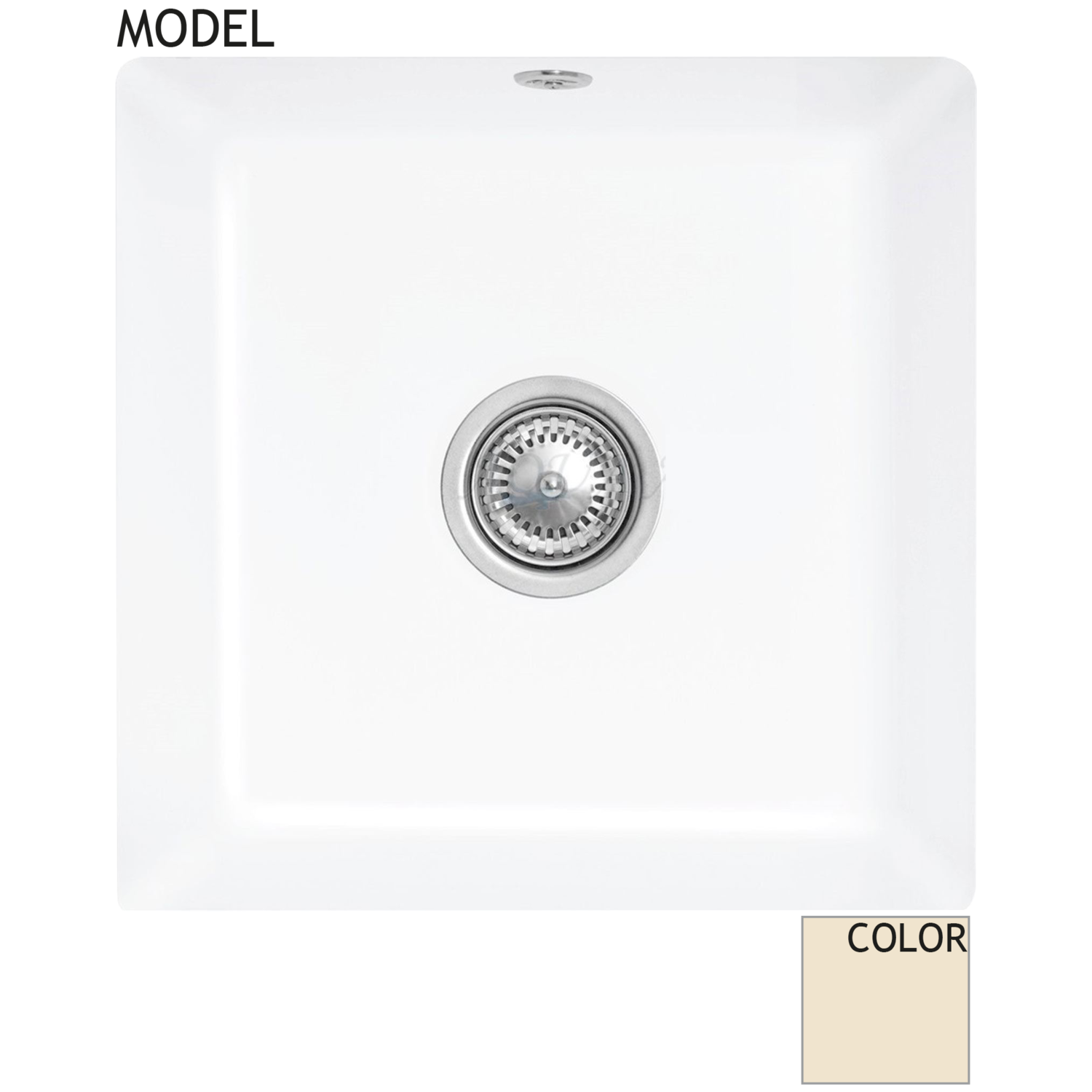 V&B 3325.01.fu subway 50 su ivoire ceramicplus