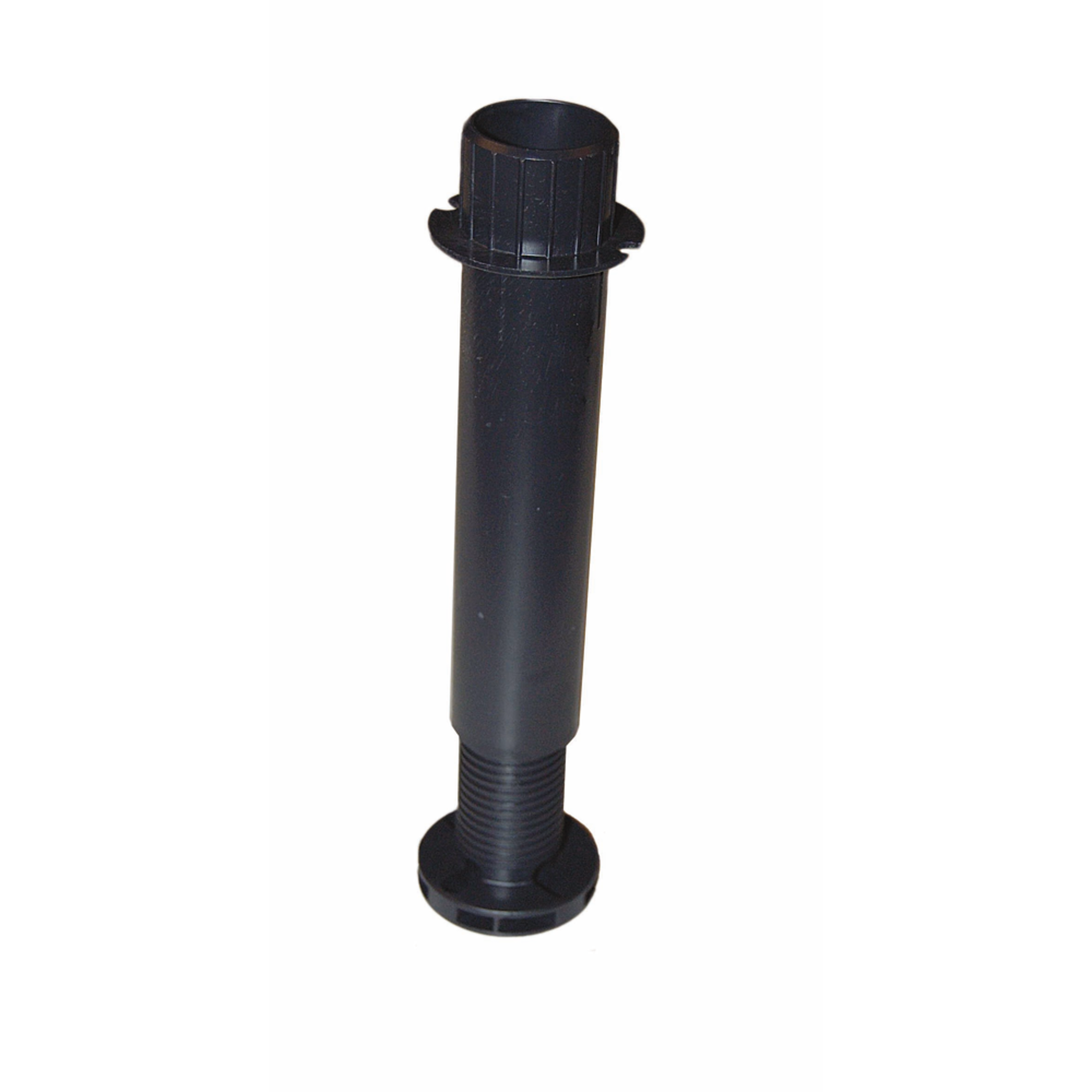 Regelpoot voor middenbalk 190mm zwart -50/+50mm