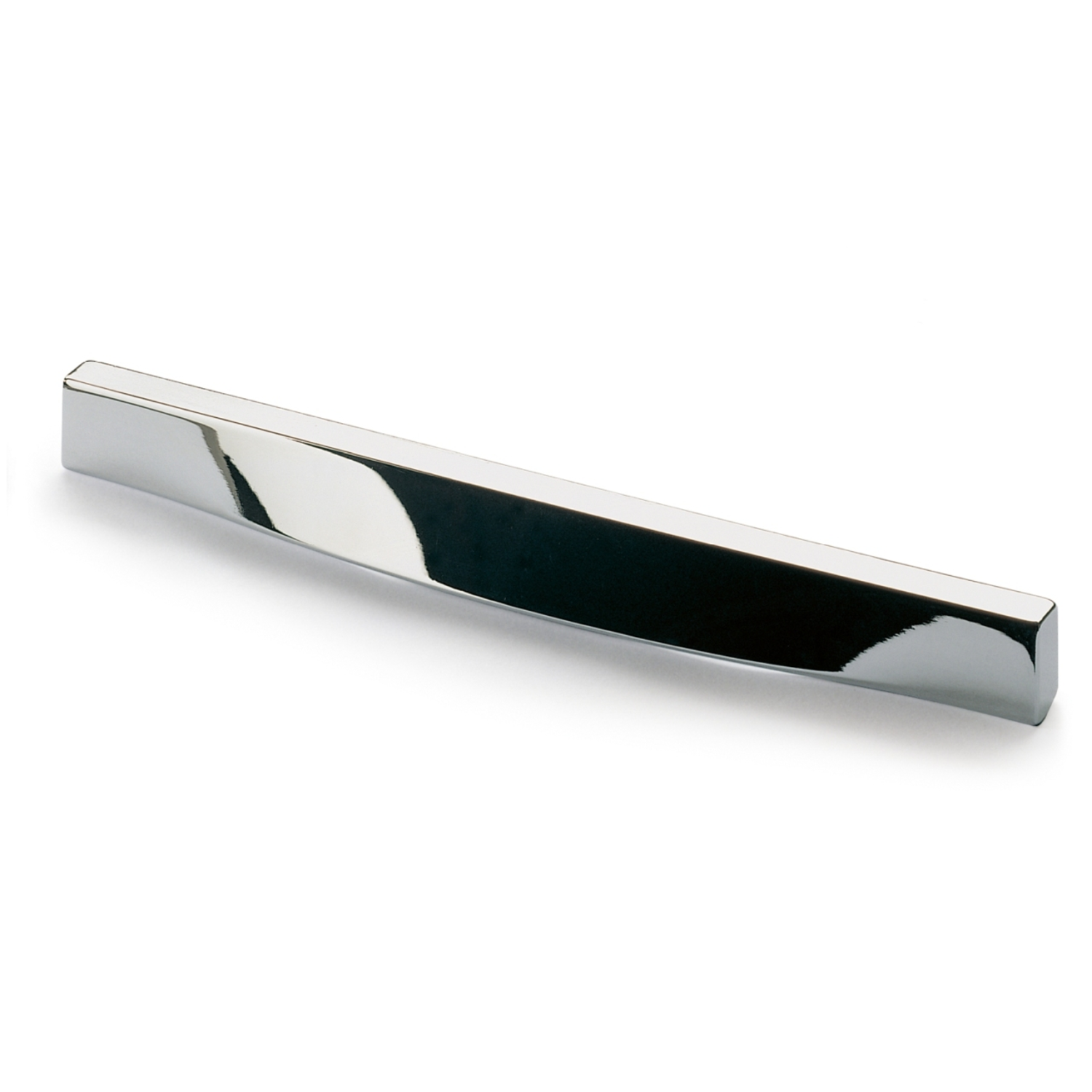 Poignée Forli, entraxe de perçages 160 / 192 mm, L 204 mm, B 18 mm, H 16 mm, chromé brillant