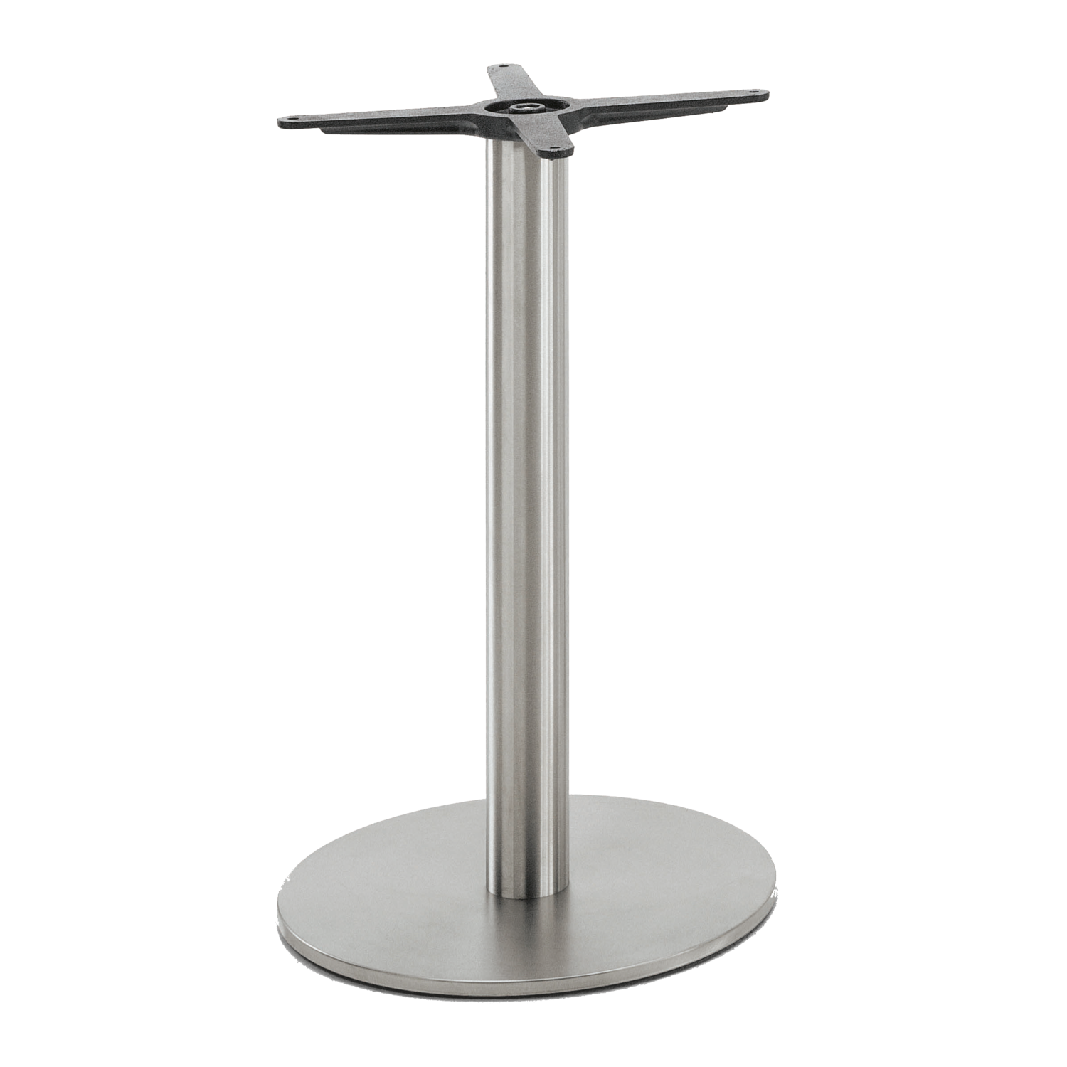 Pietement inox d.450mm h.730mm  