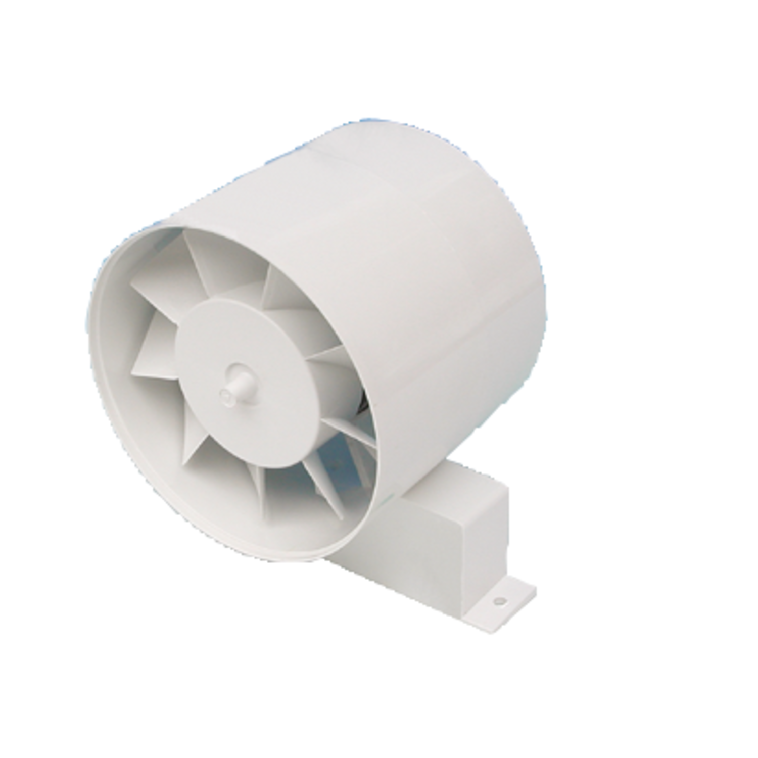 Buisventilator d.120 mm met tijdrelais