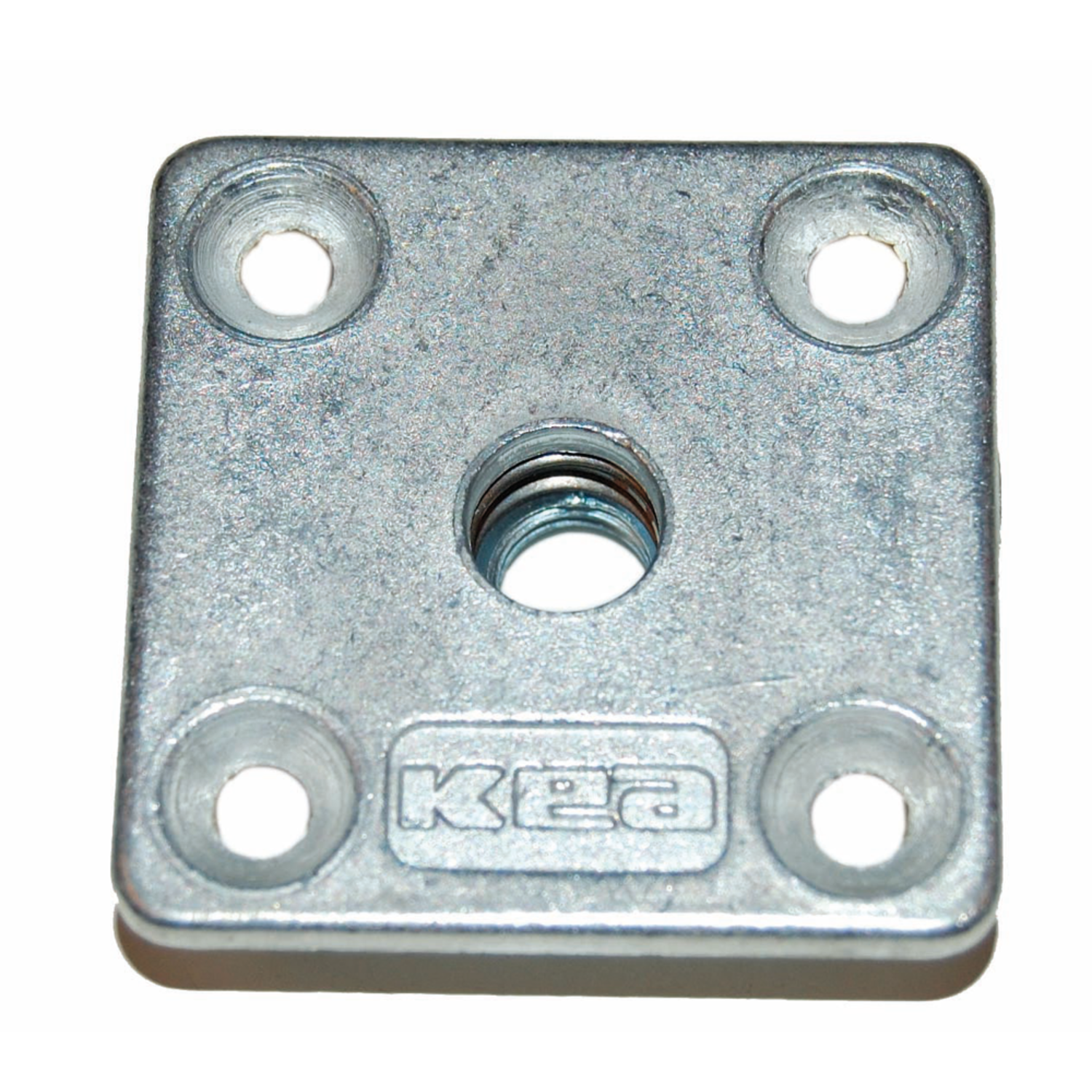 Plaque de Fixation carré pied de table kea M8 