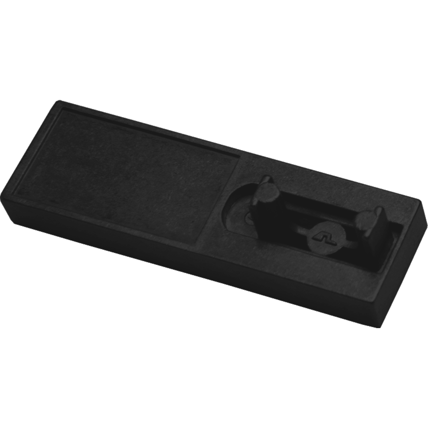 Support pour barre de penderie linear alu blanc  