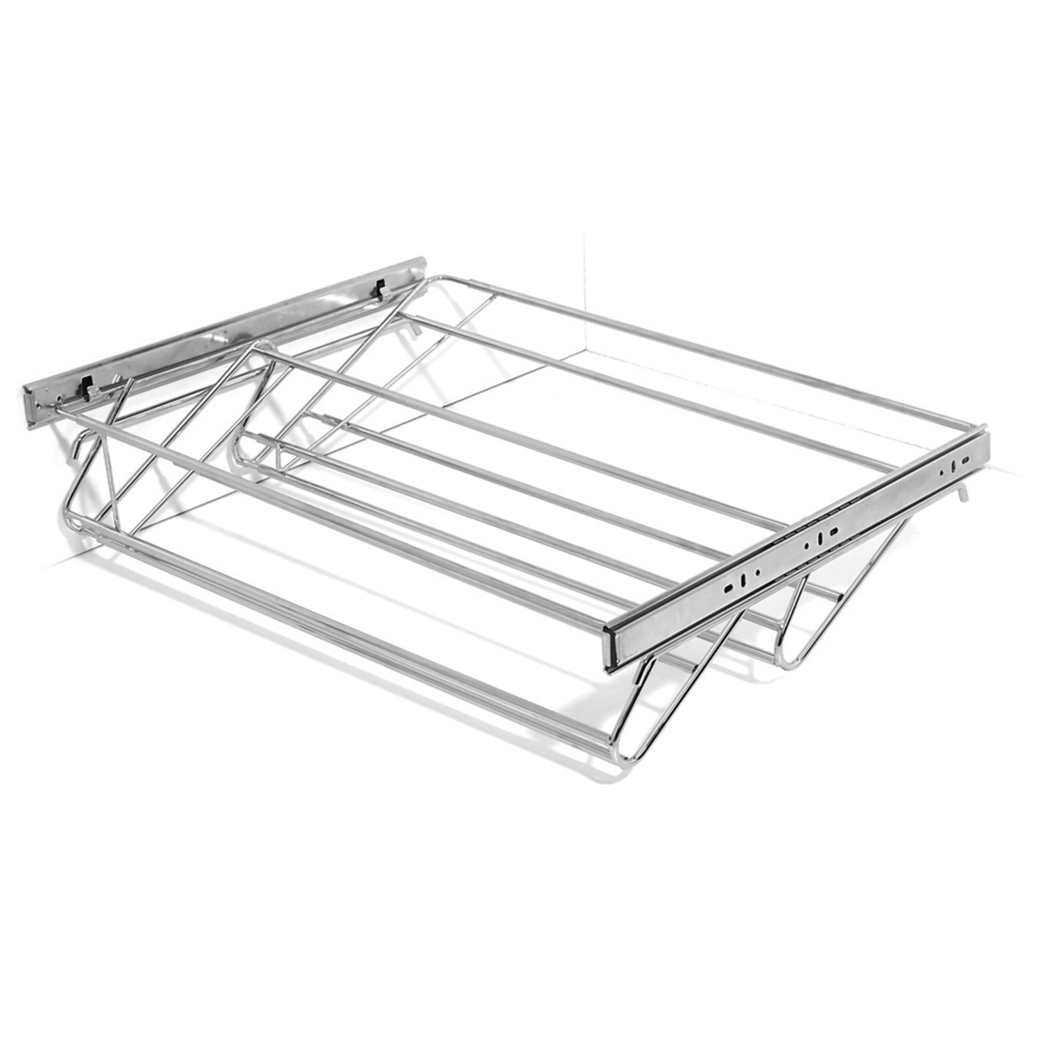Porte-chaussures extensible 460-800mm chrome  
