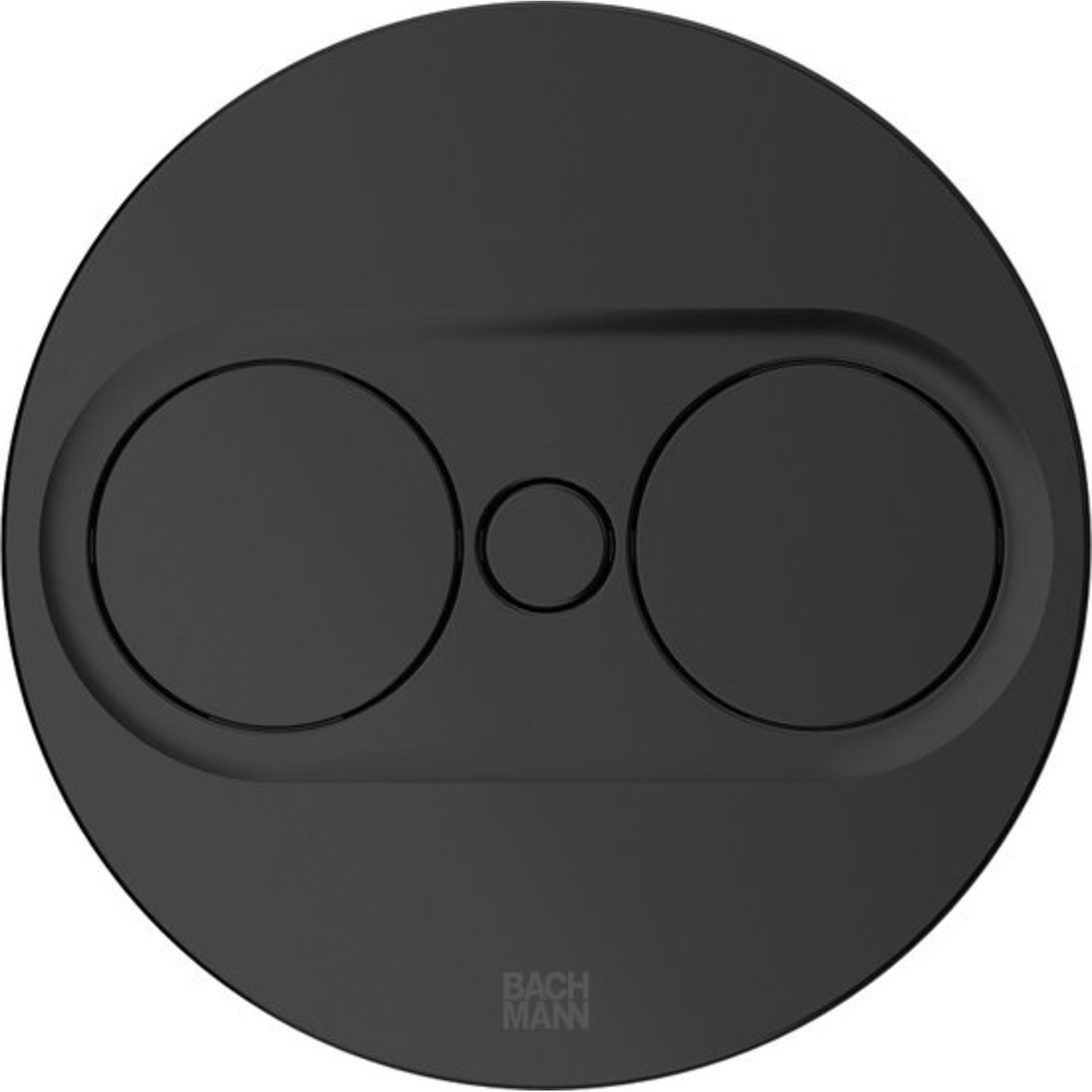 Twist2 rond noir mat b-f 1 prise + 2 usb a/c 22w 