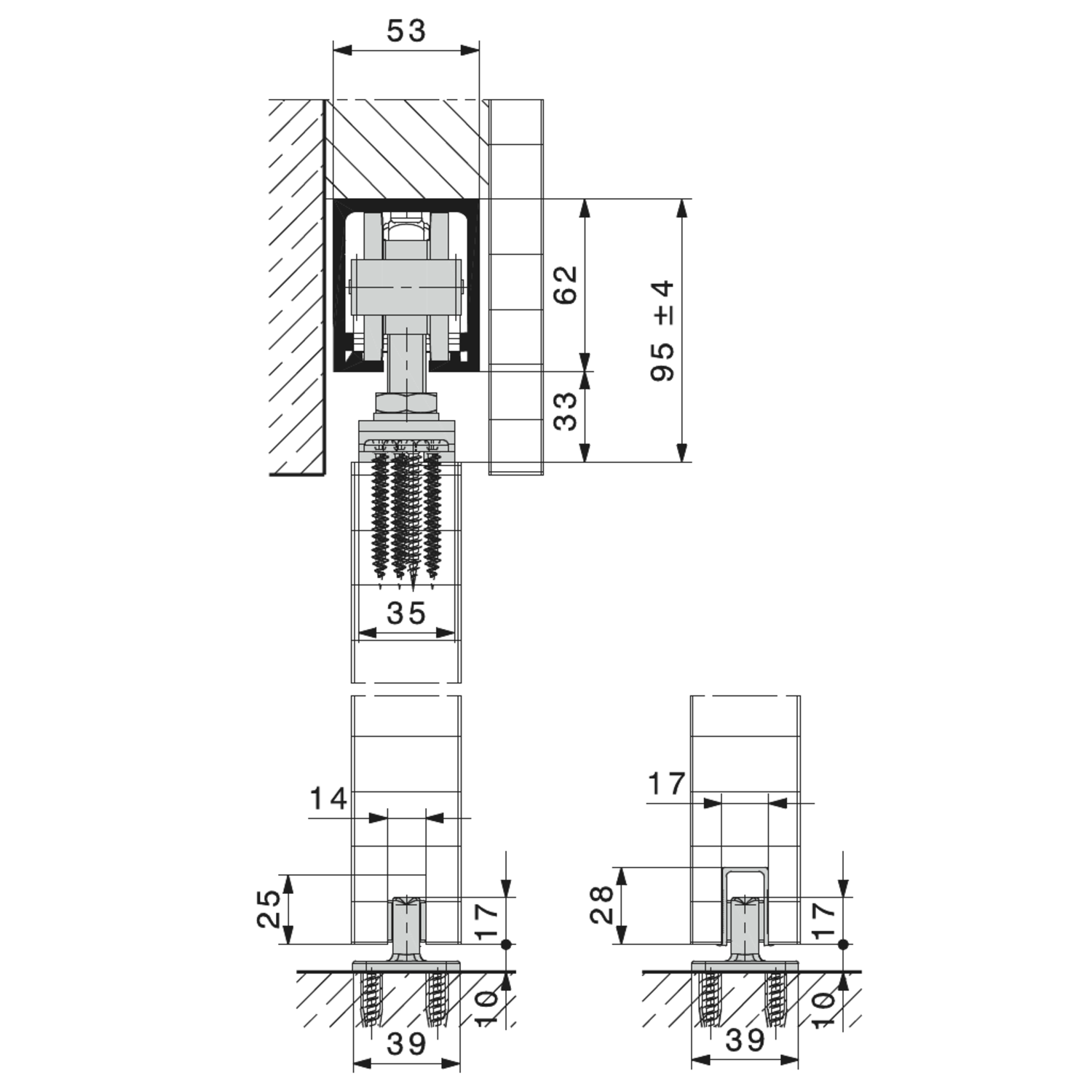 Hawa Junior 160 A garniture de base