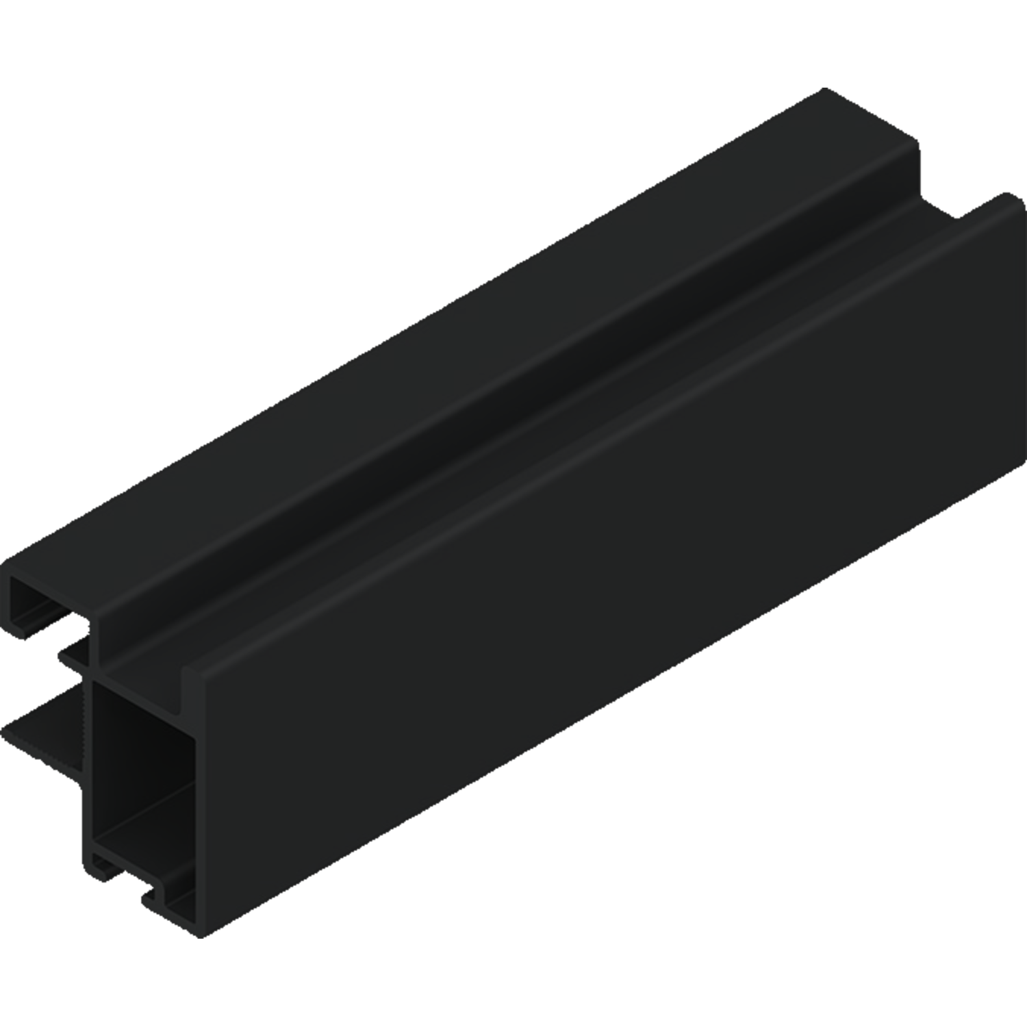 Profil vertical TR19-S85 2.6m alu noir  