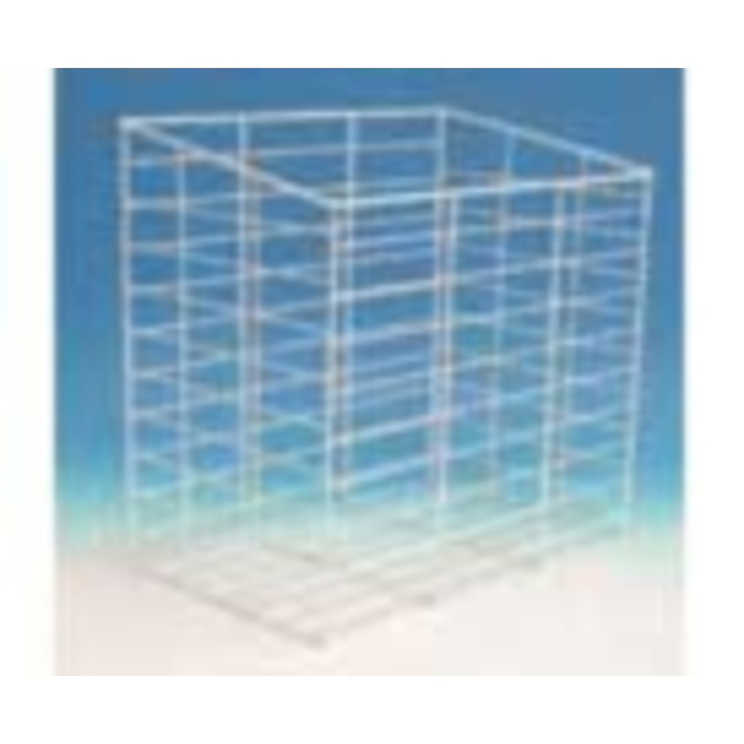 Waskorf wit 300x250x455/510