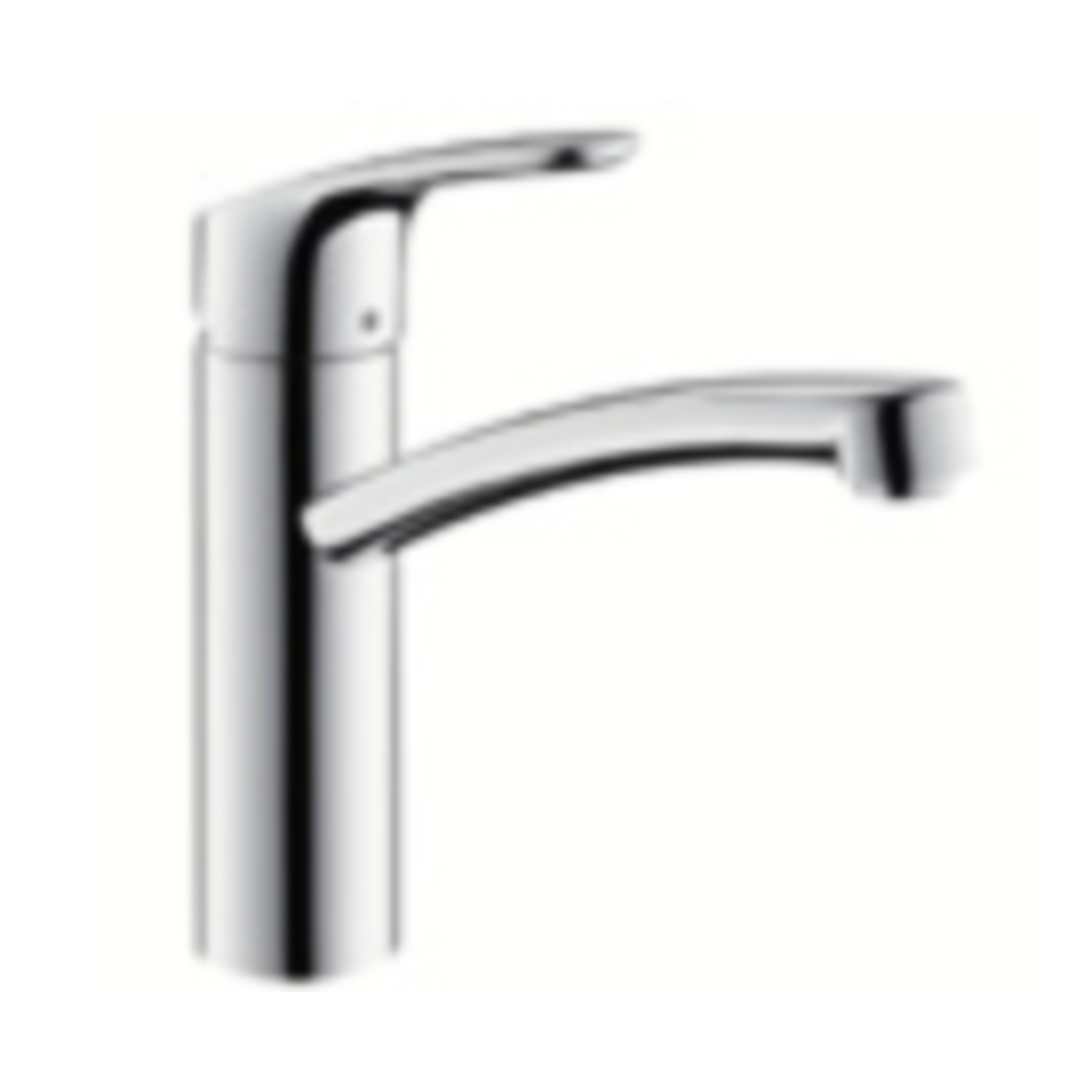 Hansgrohe Focus E2 keukenmengkraan RVS look