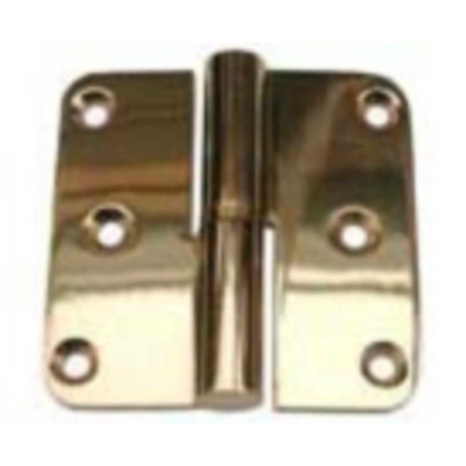 Paumelle inox look 80x80mm gauche  