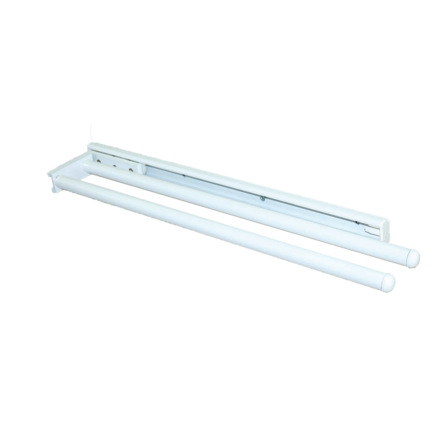 Porte-serviette alu chrome - 2 bras 310x90mm  