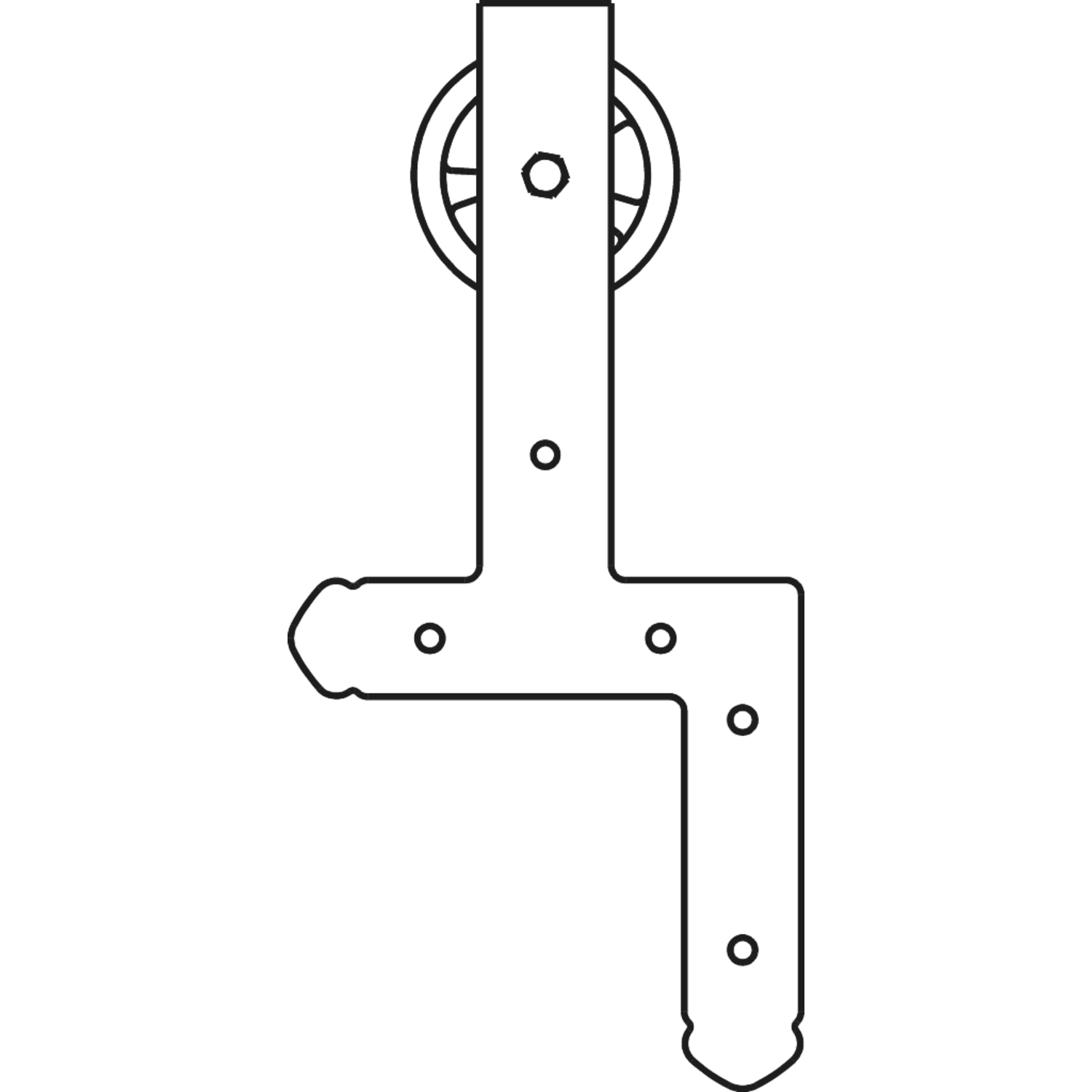 Roc-Design garnituur D zwart