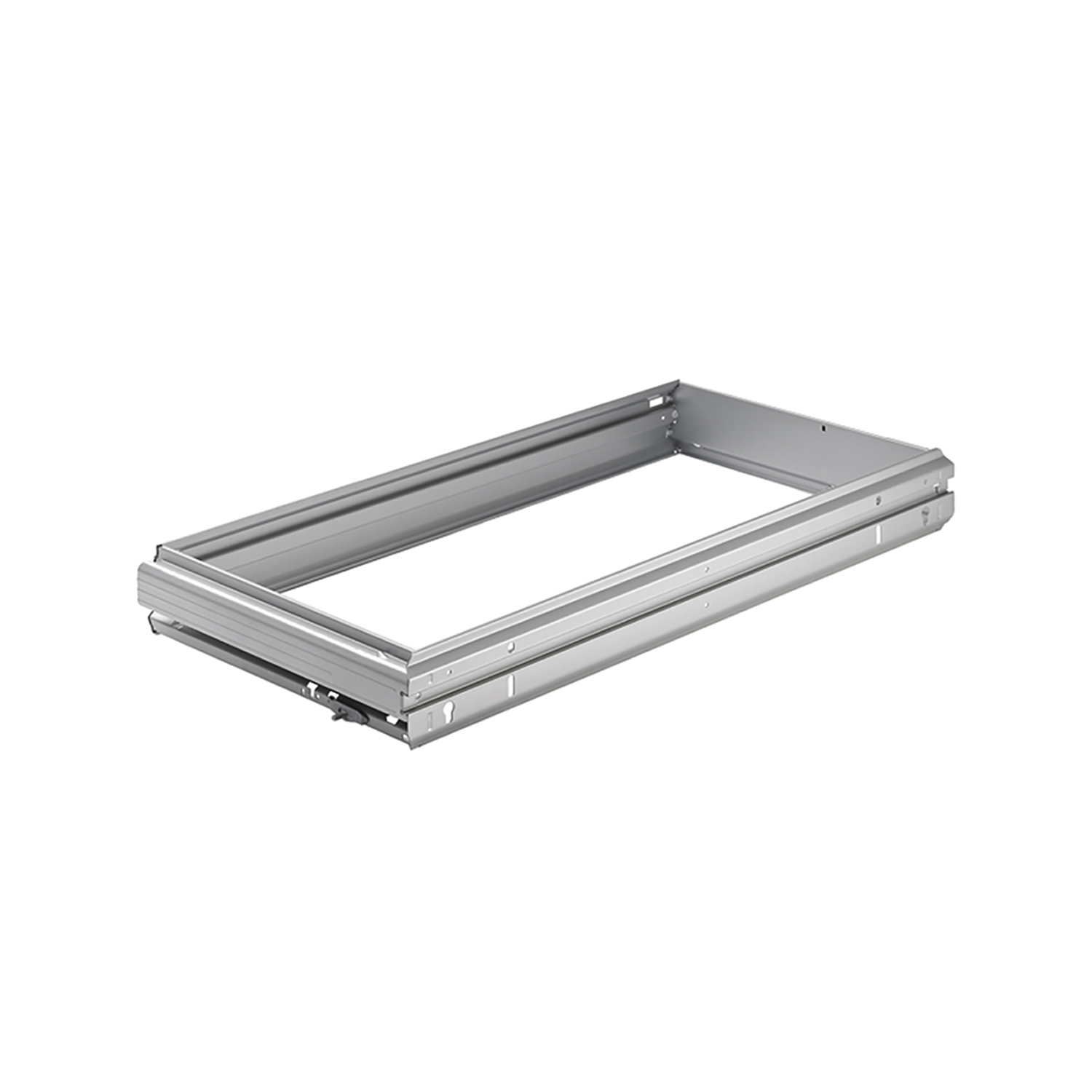 Hangmapregisterframes Systema Top 2000, 1136 x 517 mm, Aluminiumkleurig