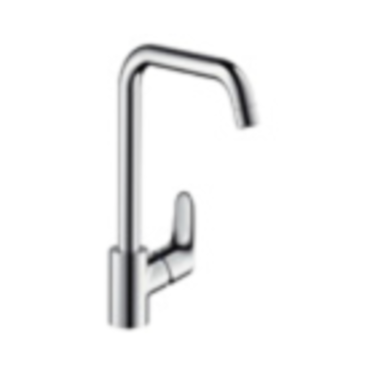 Hansgrohe Focus mitig.evier piv.acier effet  