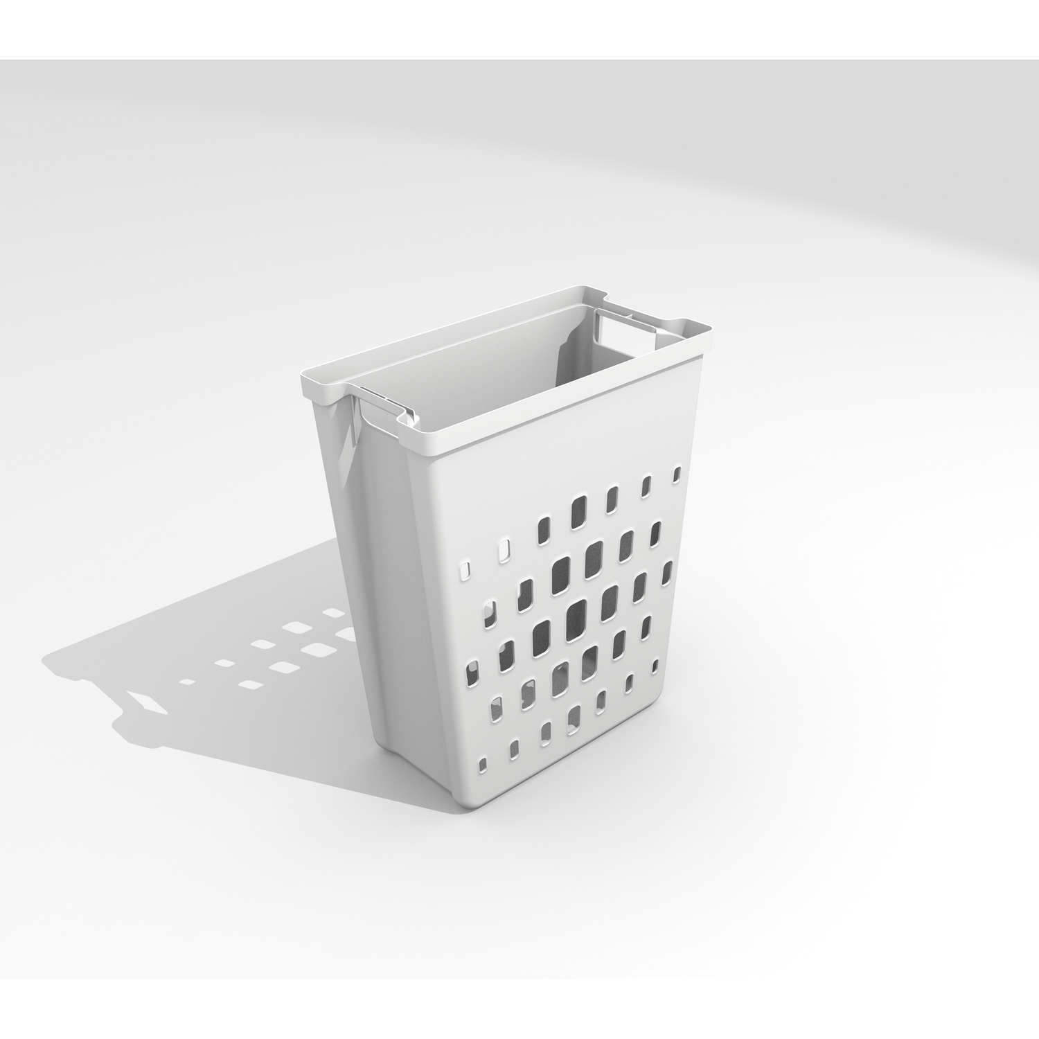 Laundry system c.500mm 40l blanc 