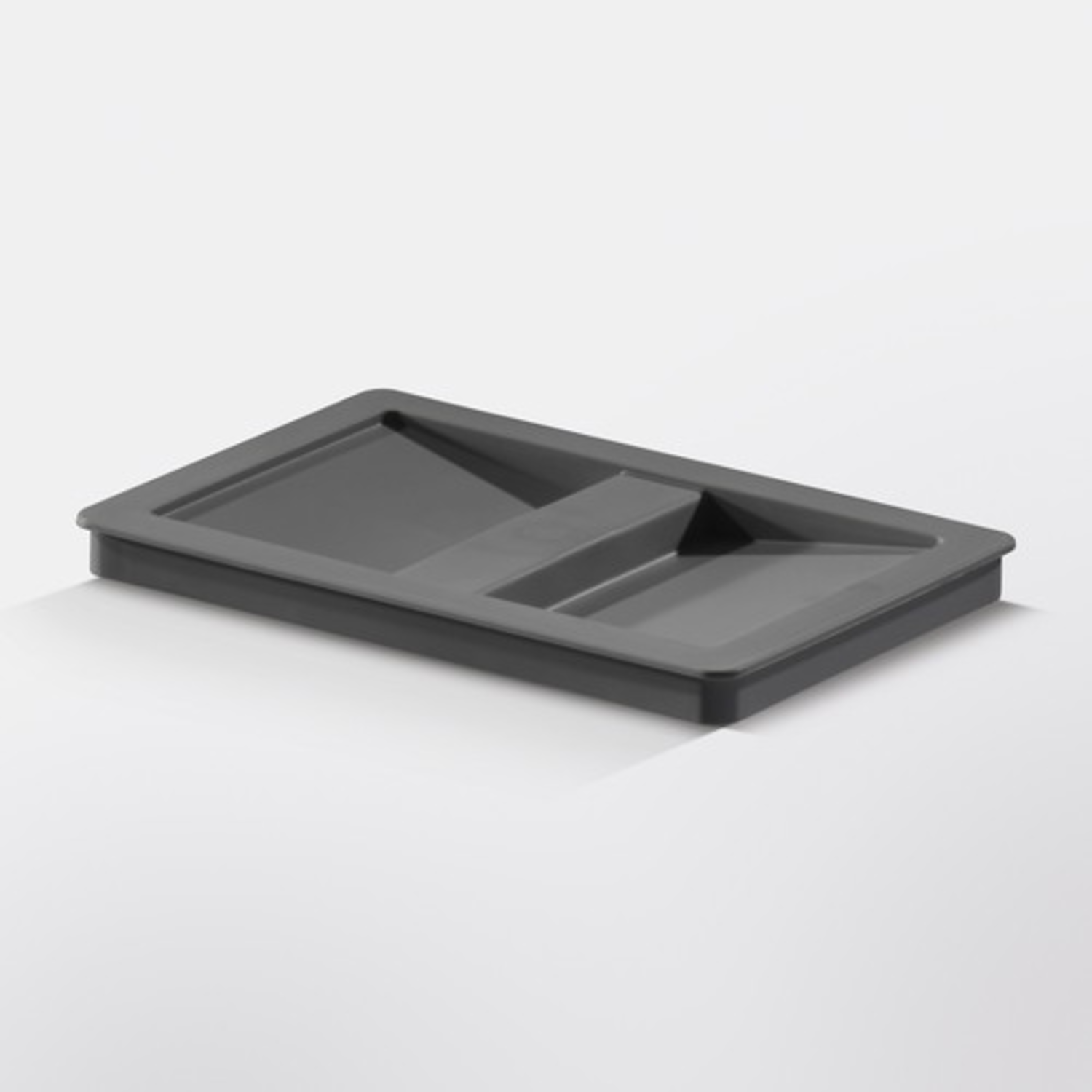 Hailo allegro couvercle pour 6,5l seau anthracite 