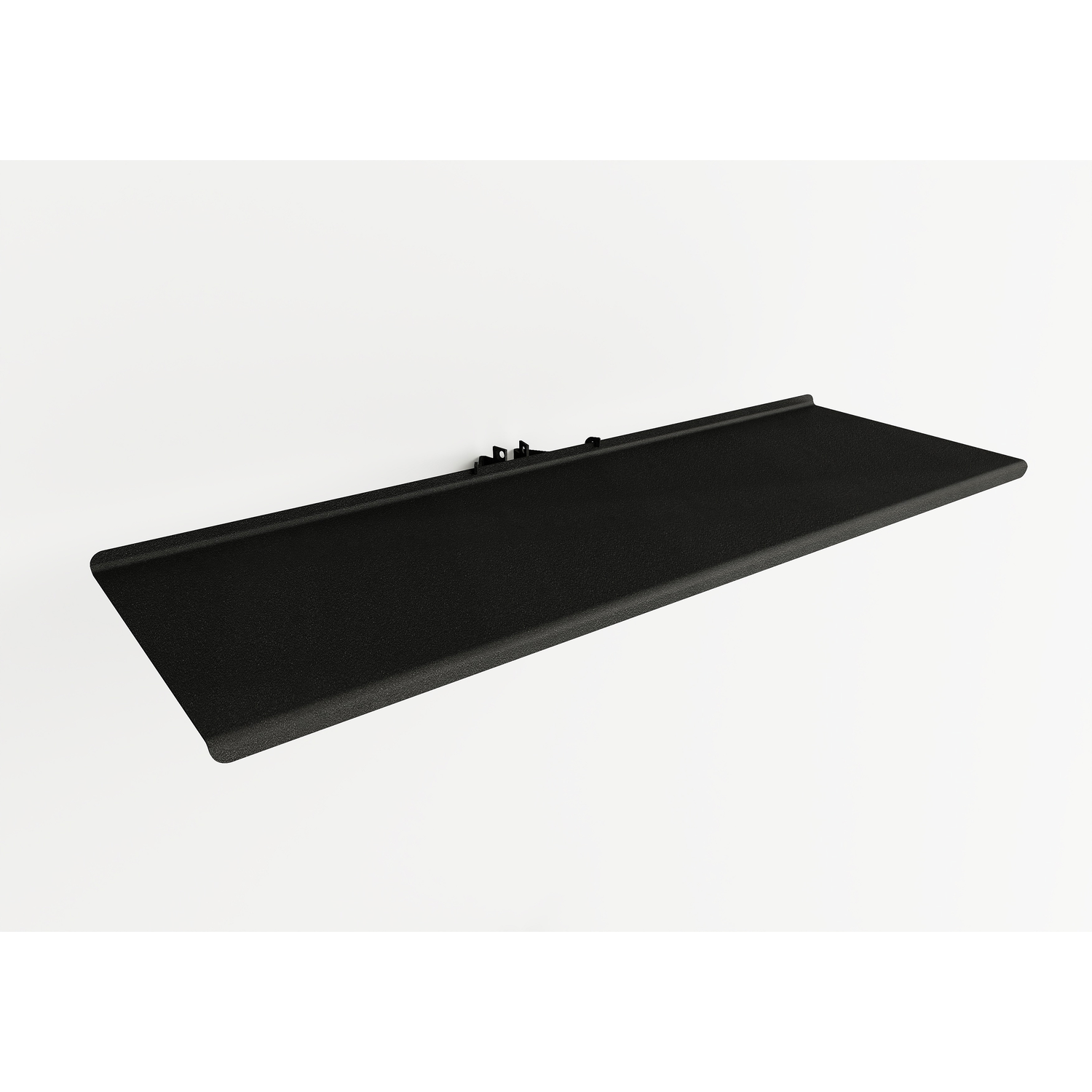 TransFORM stripe legplank 900x200mm zwart + houder