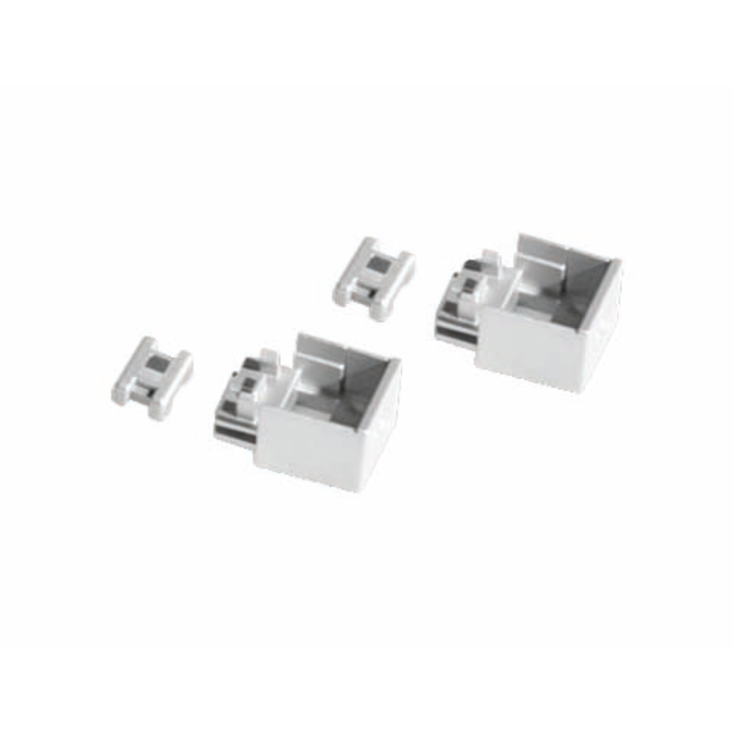 Eindkap Led profiel mec1 grijs