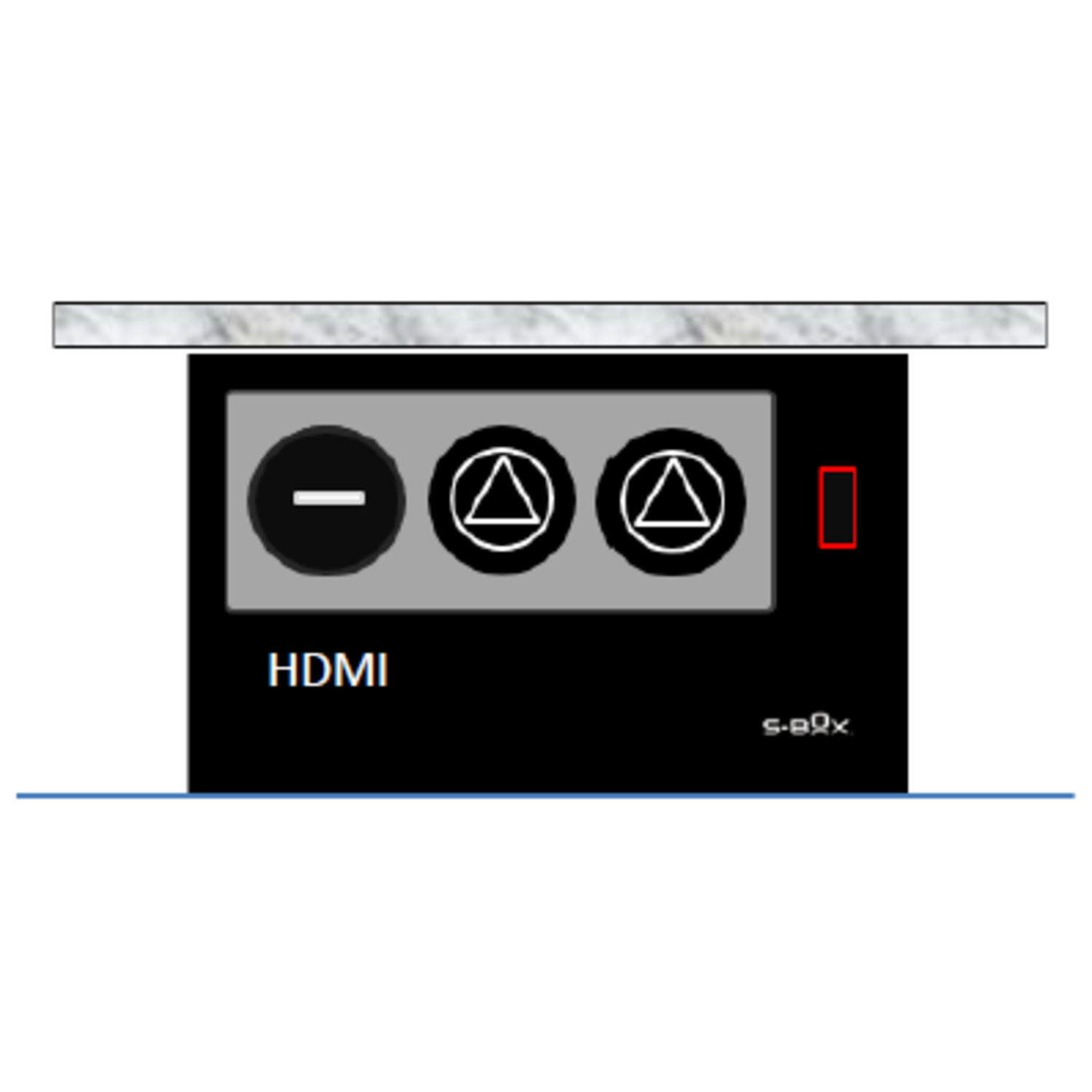 S-box chameleon b-f (2 st + hdmi)