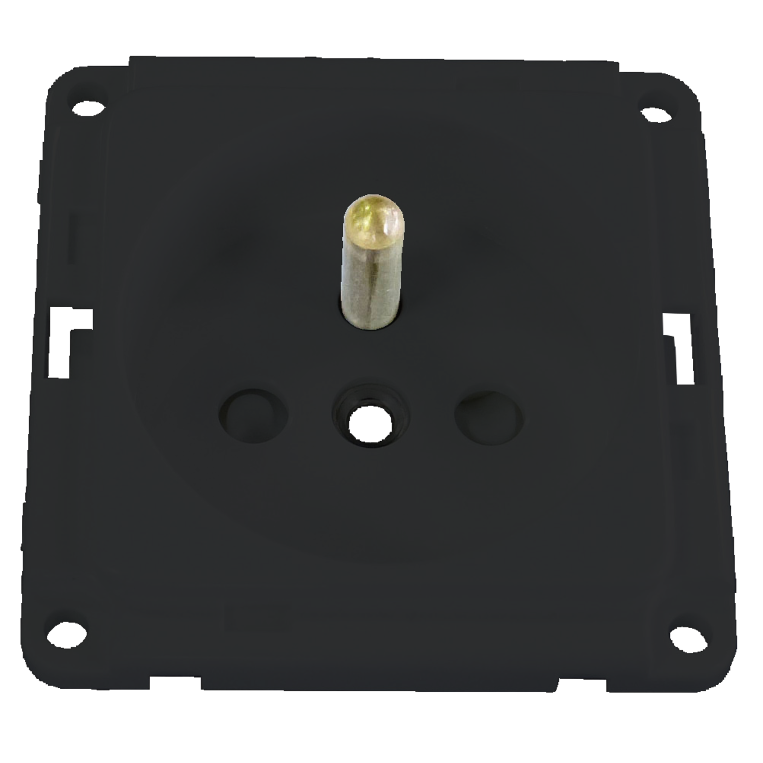 Prise norme nl/d/l 10/16a noir  