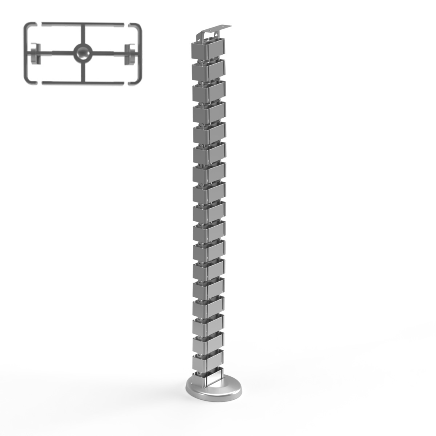 Flexit re conduit pour cables 1285mm gris  