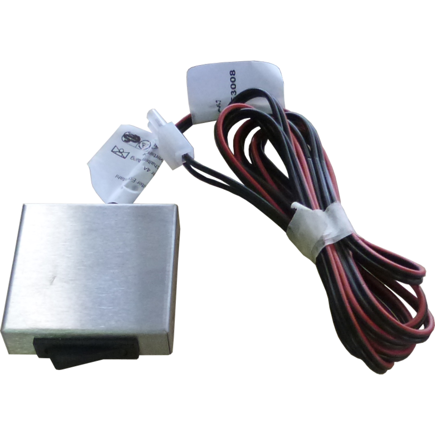 Ria led-Set 3 x 5.4w 12V 4000K RVS + schakelaar