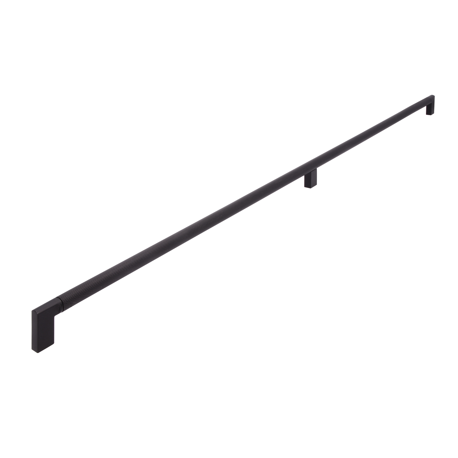Greep ba 2x368mm L 750mm alu gerib maT-zwart