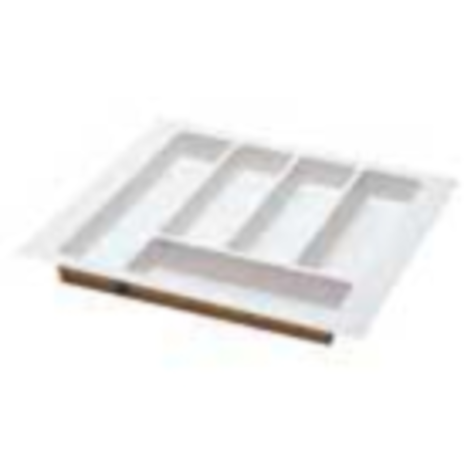 Insert pour tiroir serie 520 l501-599/p437-496 blanc  
