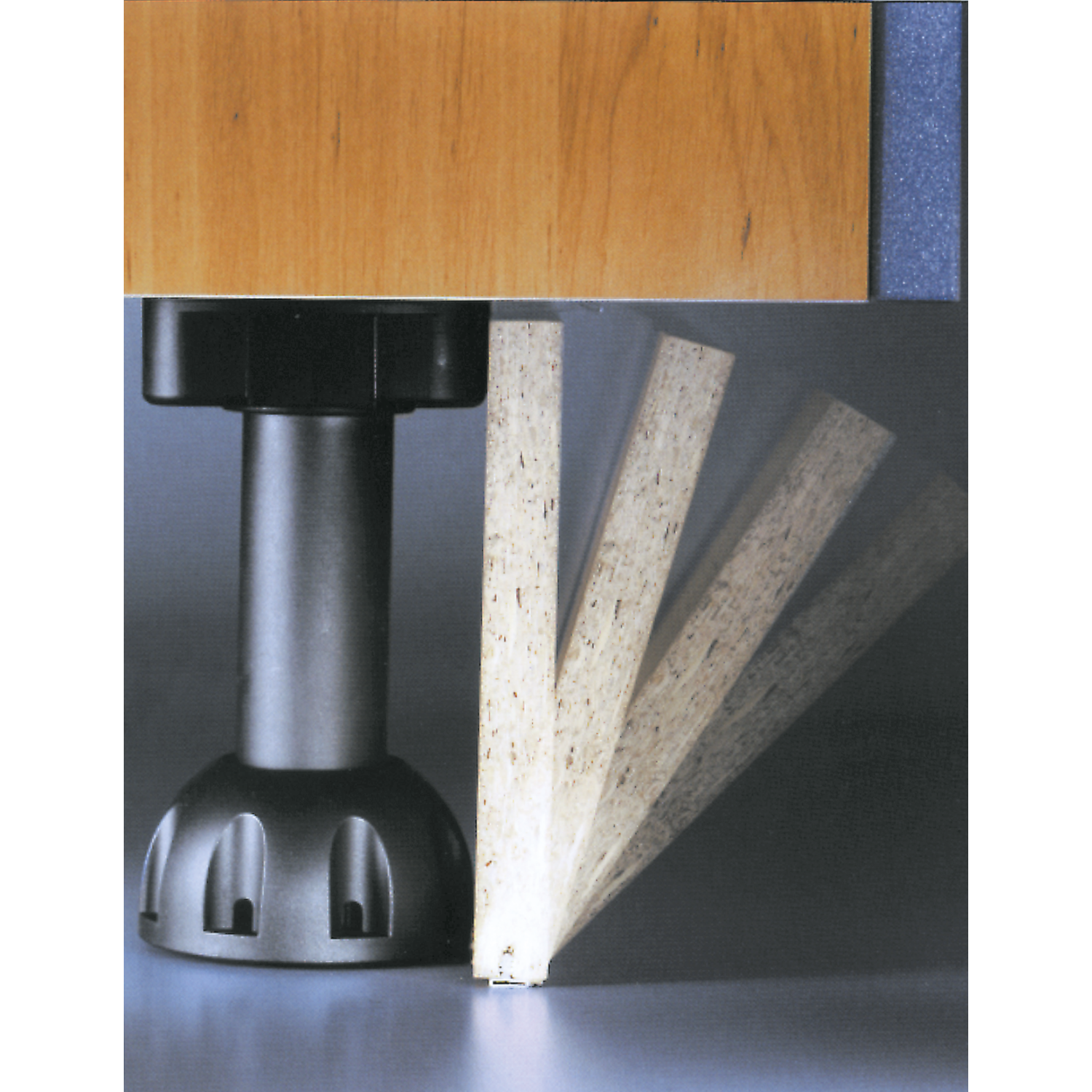 Regelpoot 5000 zwart h.150mm (150)