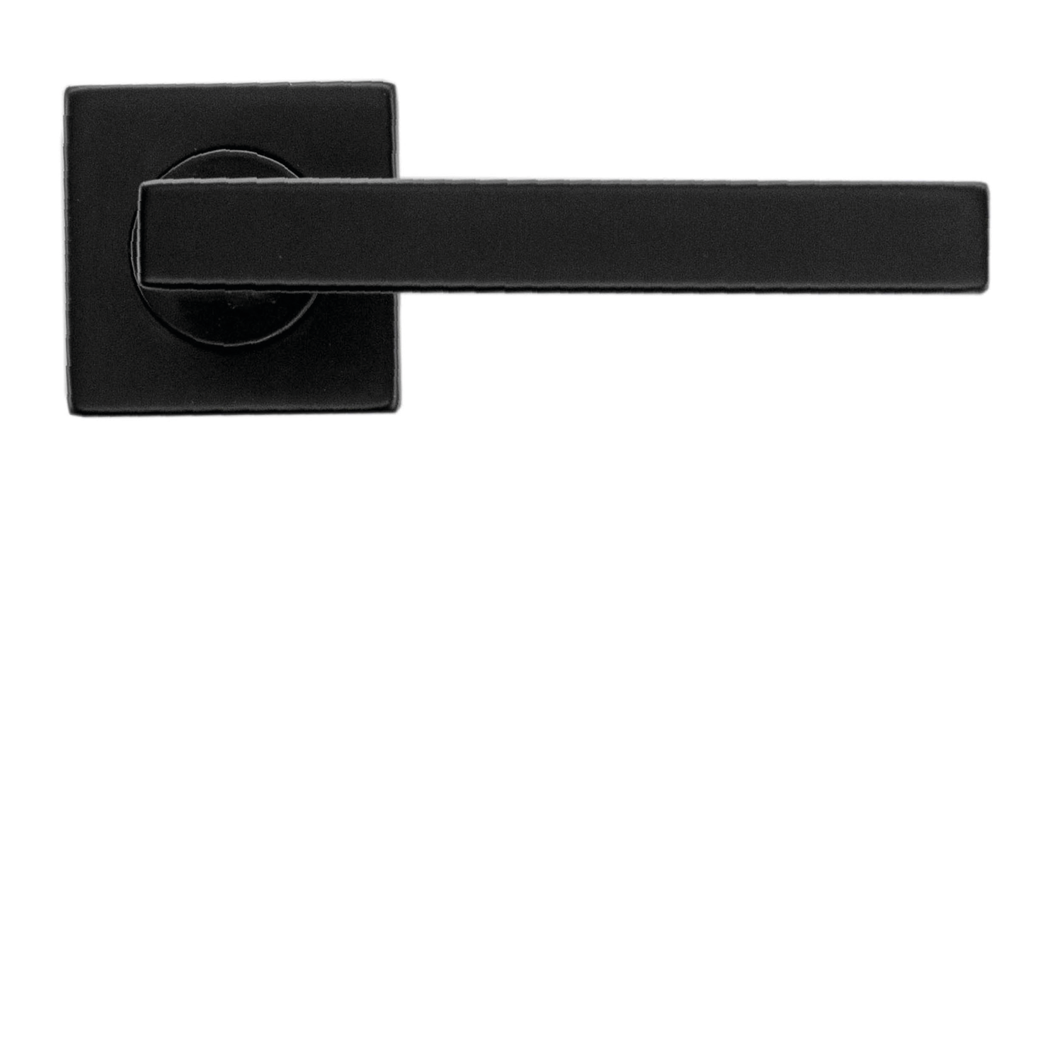 Deurkruk Pro kubic shape 16mm zwart r+no key